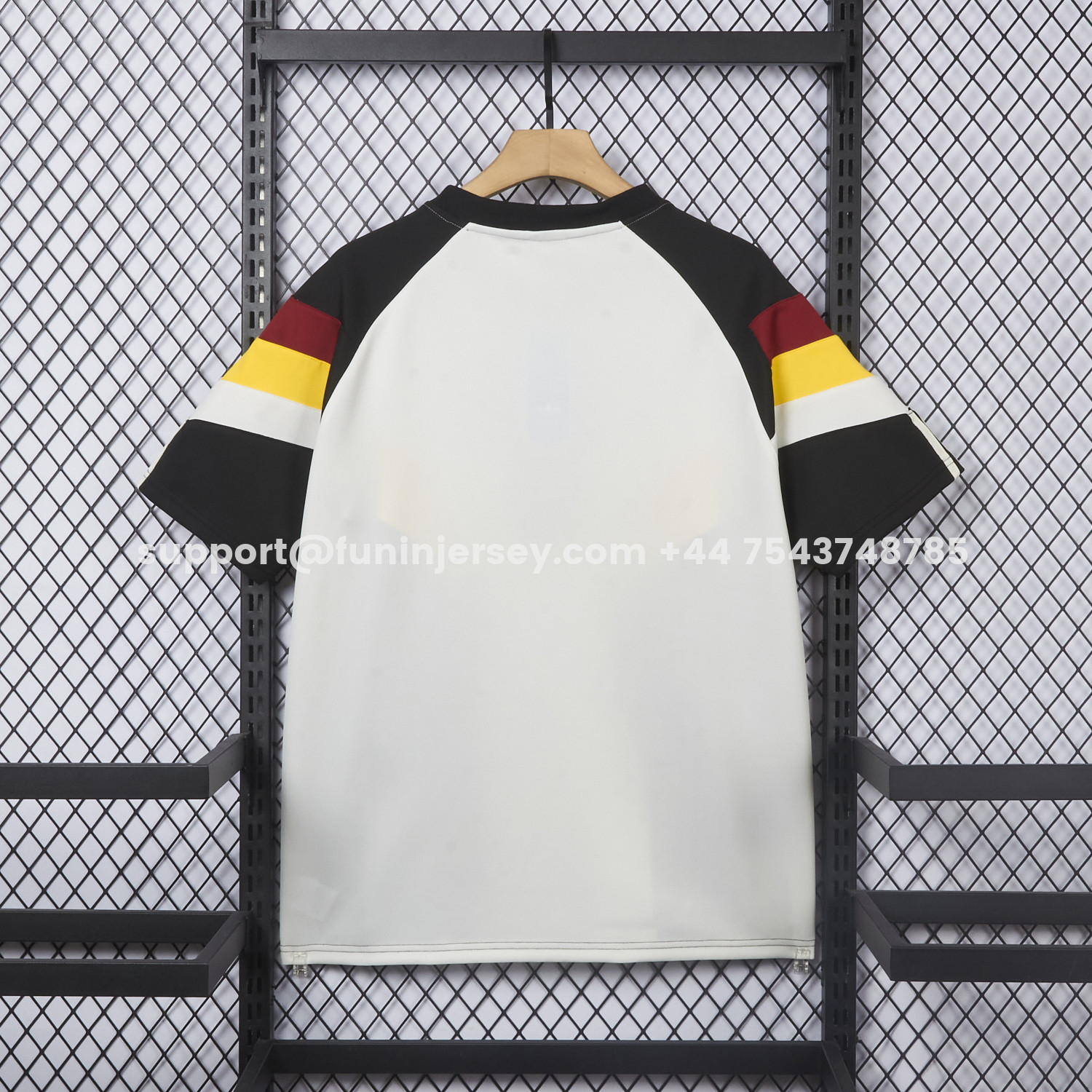 Funinjersey-Germany 2026 Black And White Retro Style Special Jersey - Fans Version