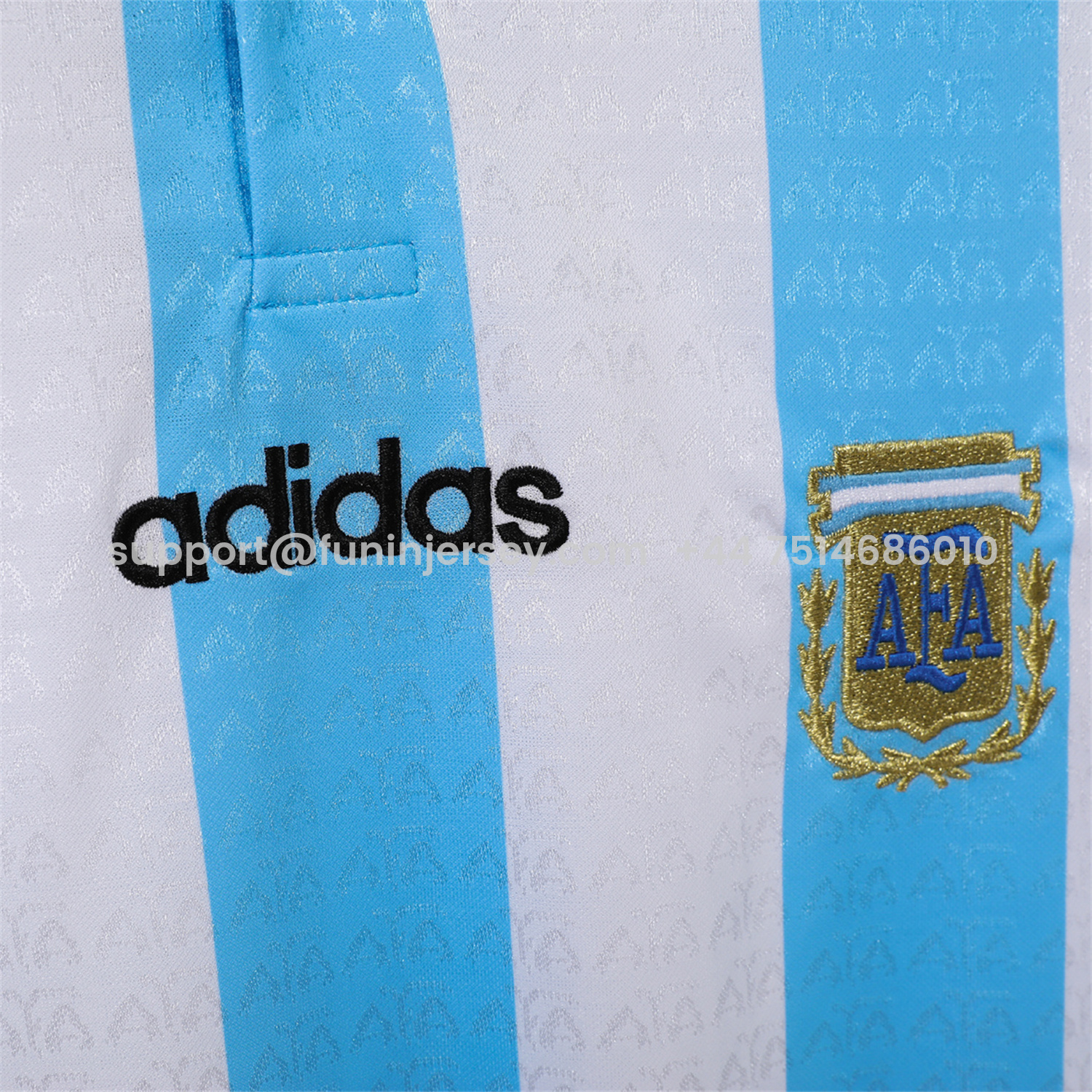 Funinjersey-Retro Argentina 1994 Home Jersey