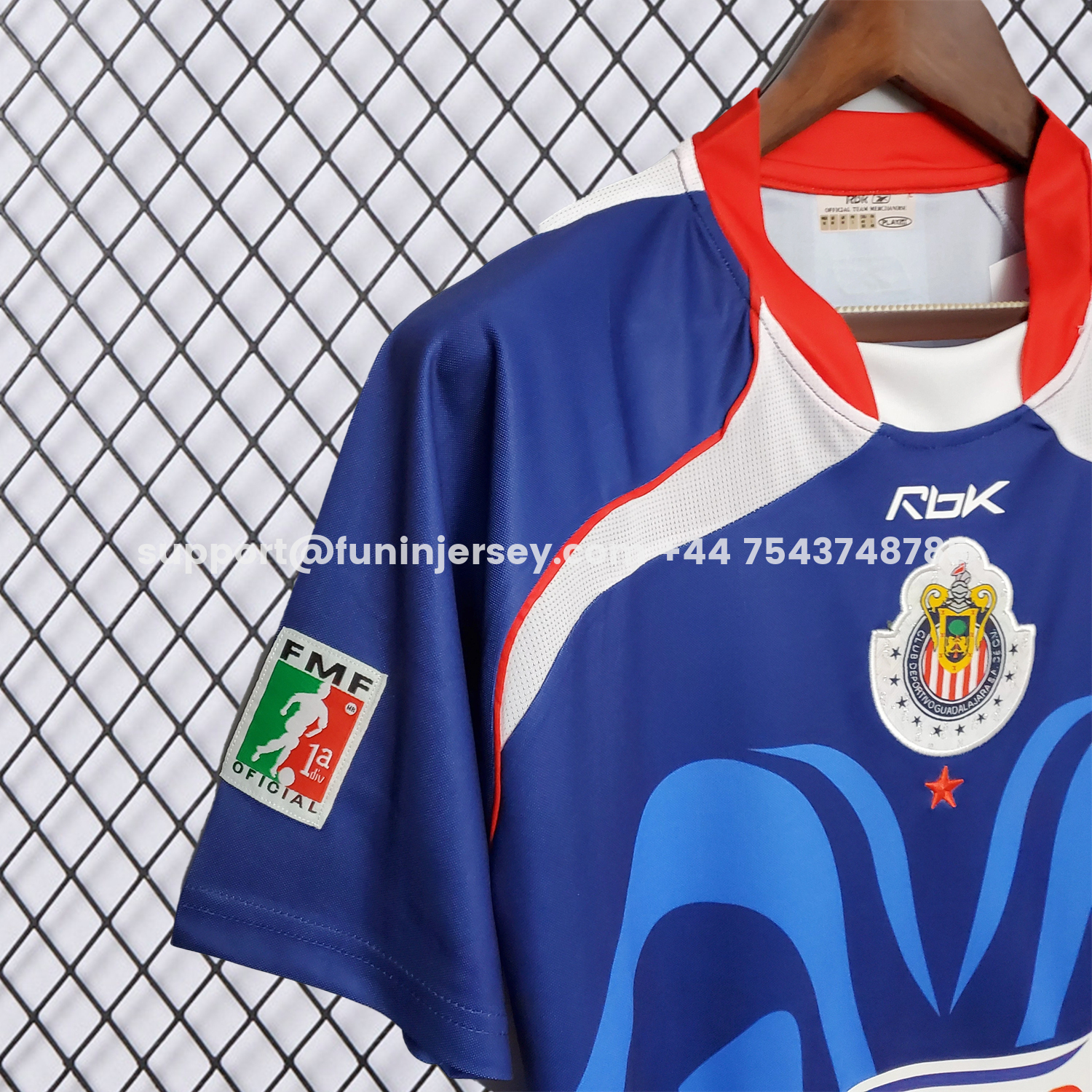 Funinjersey-Retro Chivas de Guadalajara 2006-07 Away Jersey