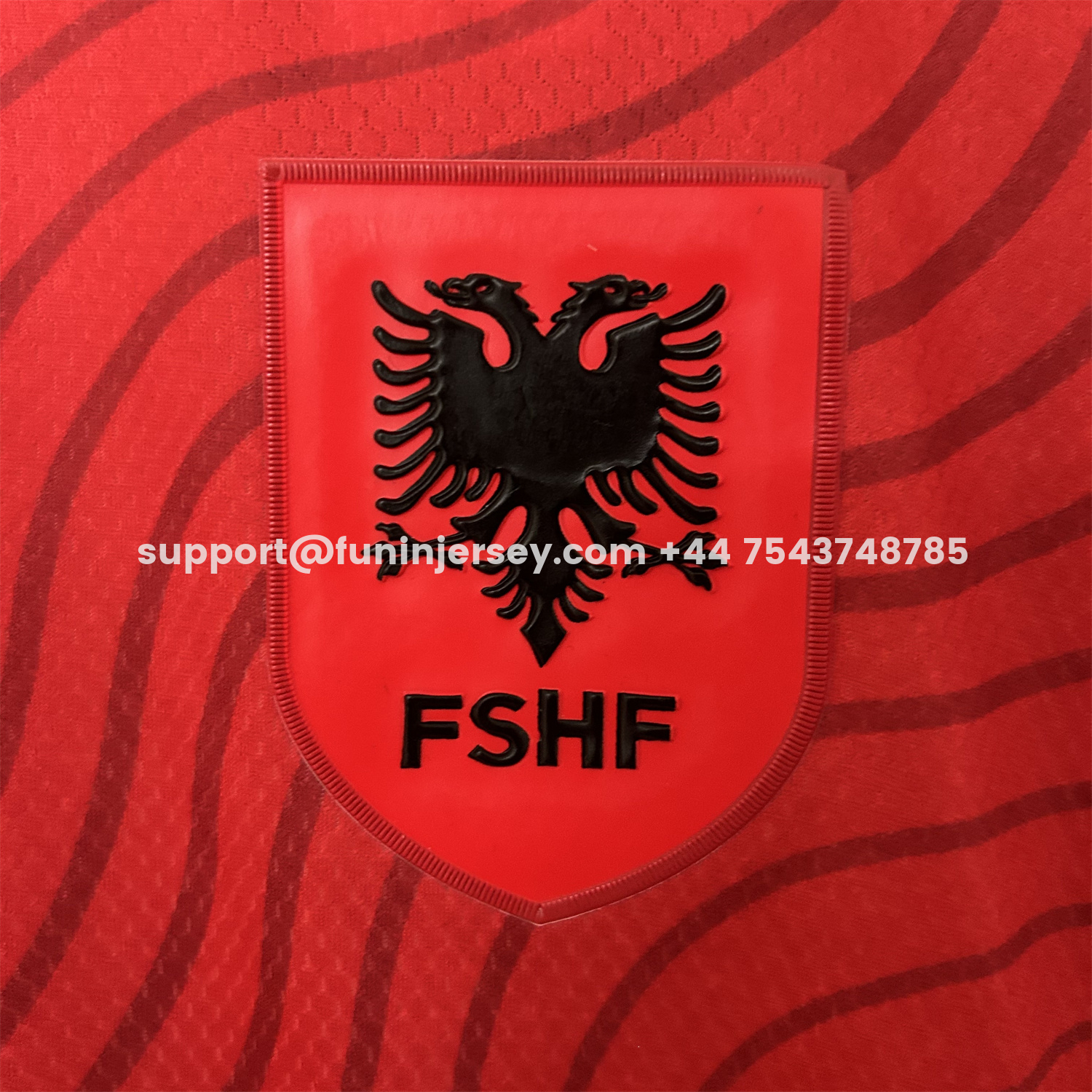 Funinjersey-Albania 2026 Home Red Jersey - Fans Version