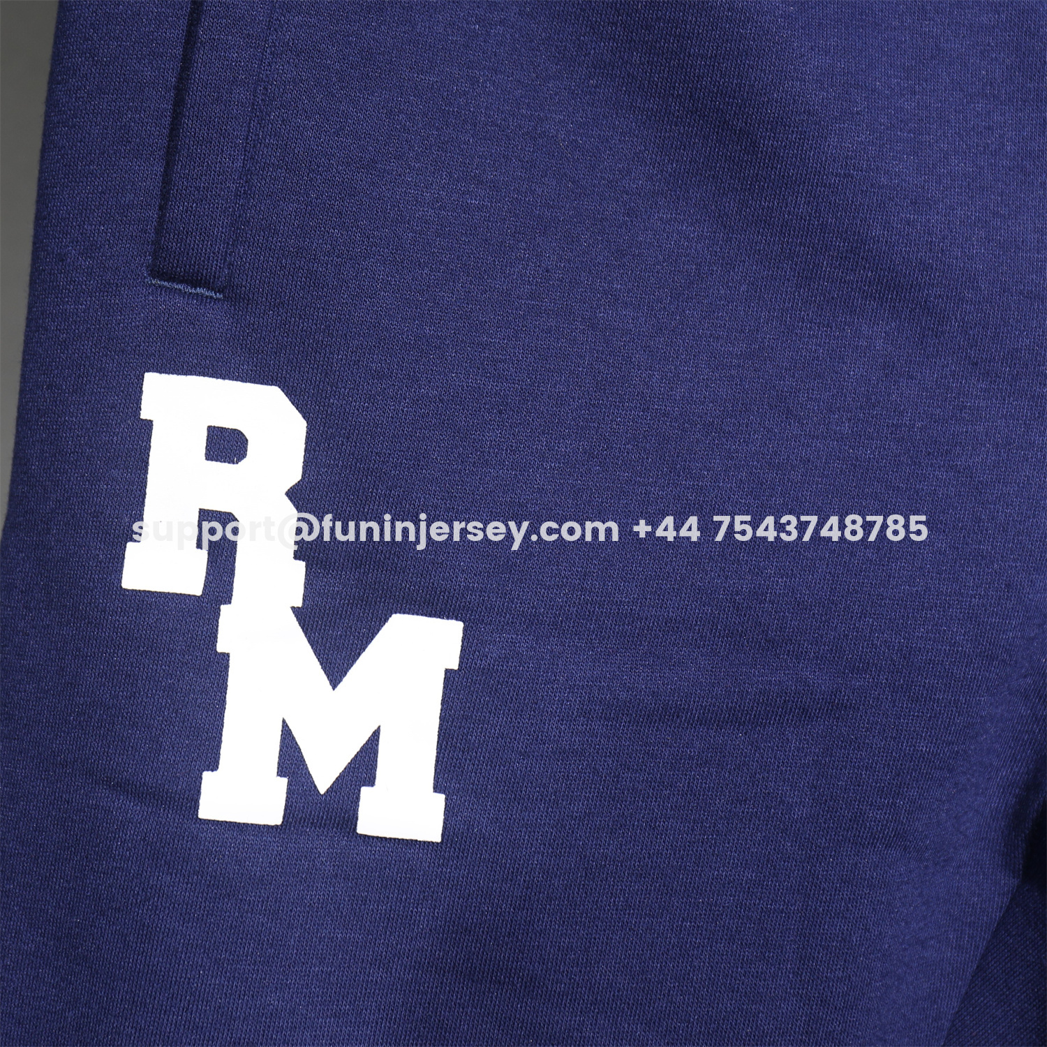 Funinjersey-Real Madrid 25-26 Pure Color 1902 Training Set - Dark Blue Top and Dark Blue Pants