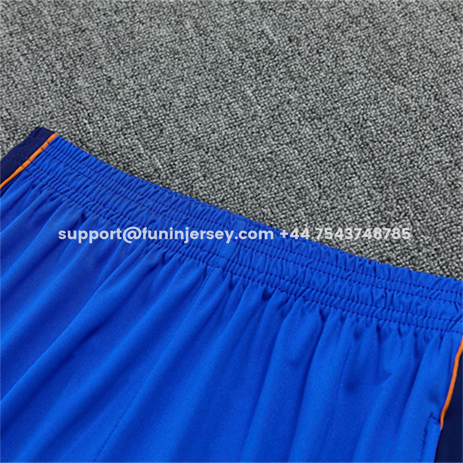 Funinjersey-France 2026 Kids Long Sleeve Training Set - Royal Blue Top & Pants