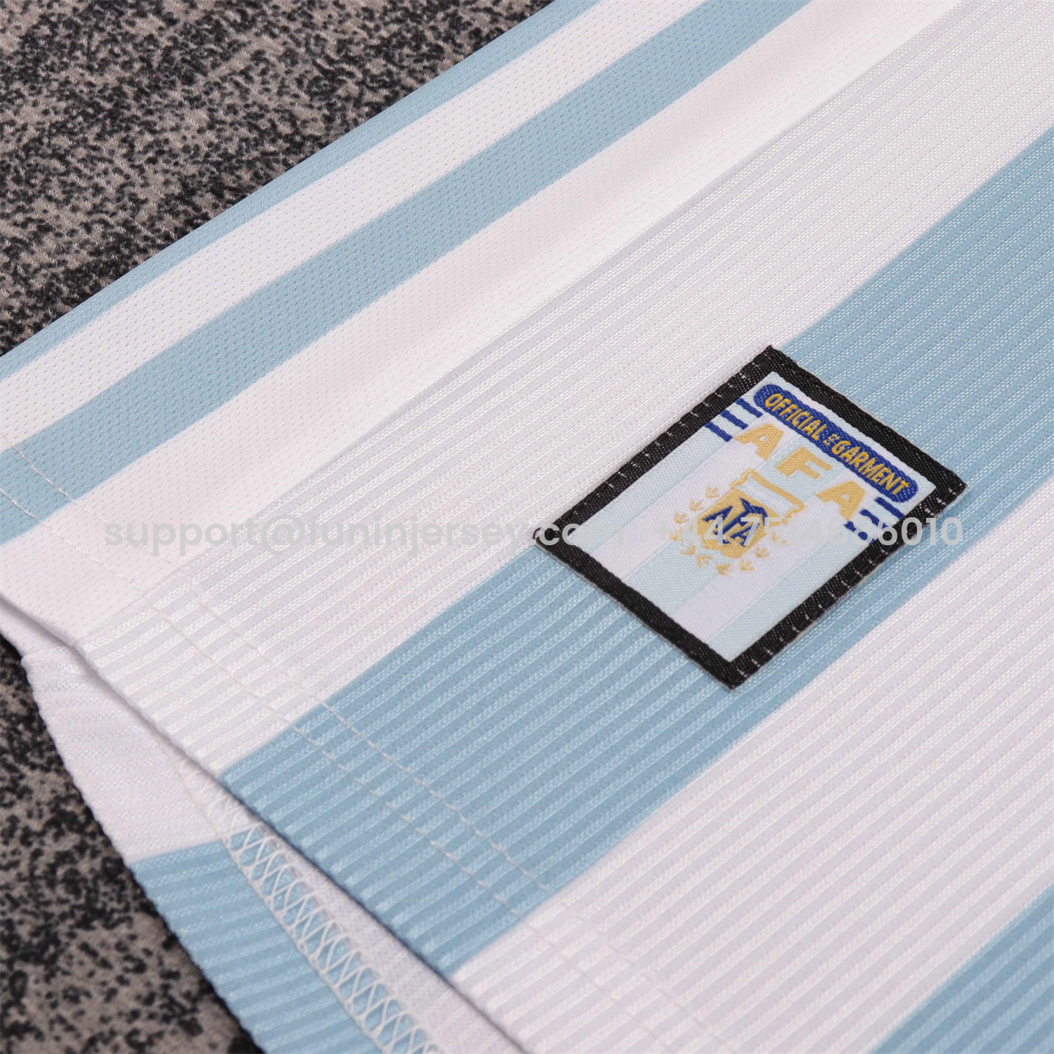 Funinjersey-Retro Argentina 1998 Home Kids Kit