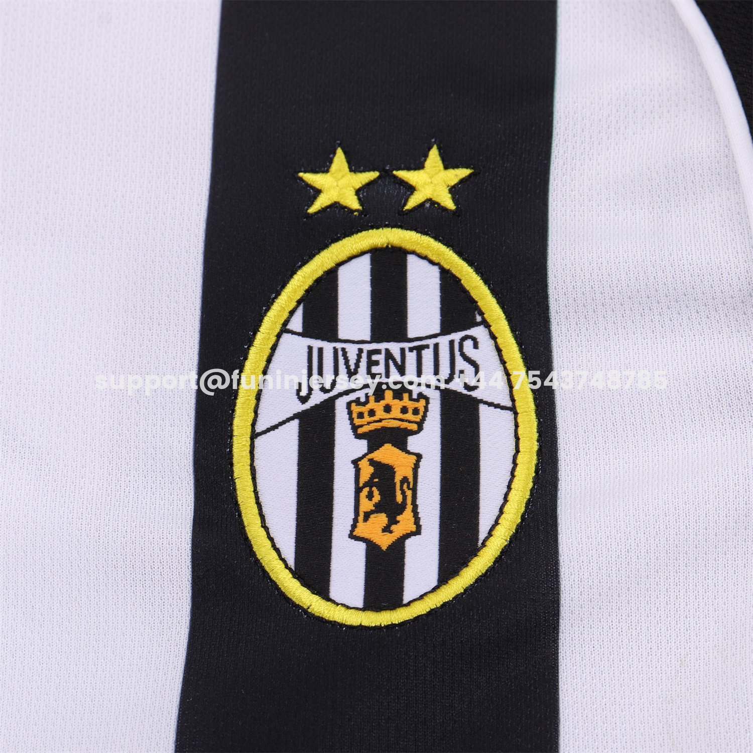 Funinjersey-Retro Juventus 2002-03 Home Kids Kit