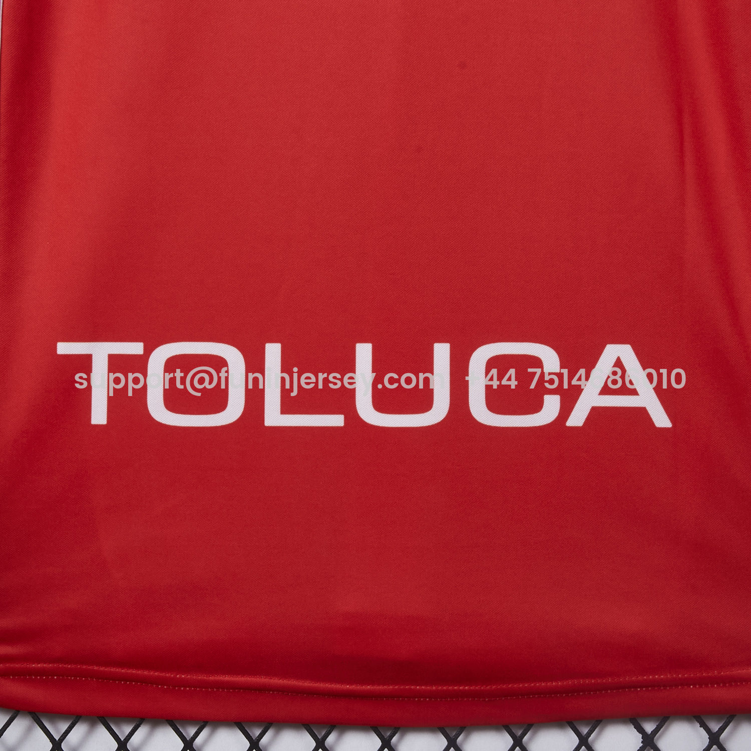 Funinjersey-Retro Toluca 1998-99 Home Red Jersey