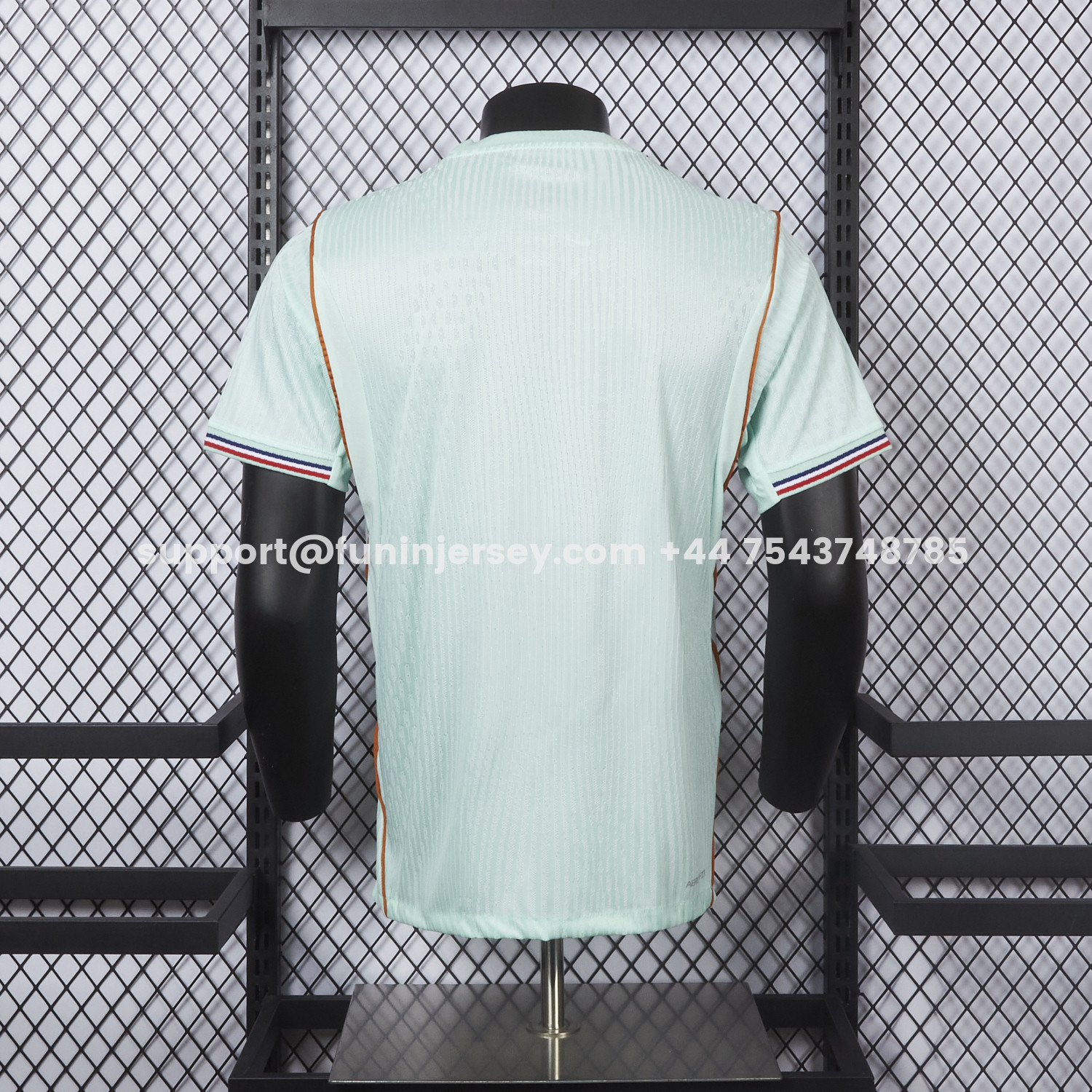 Funinjersey-France 2026 Away Mint Green Jersey - Player Version
