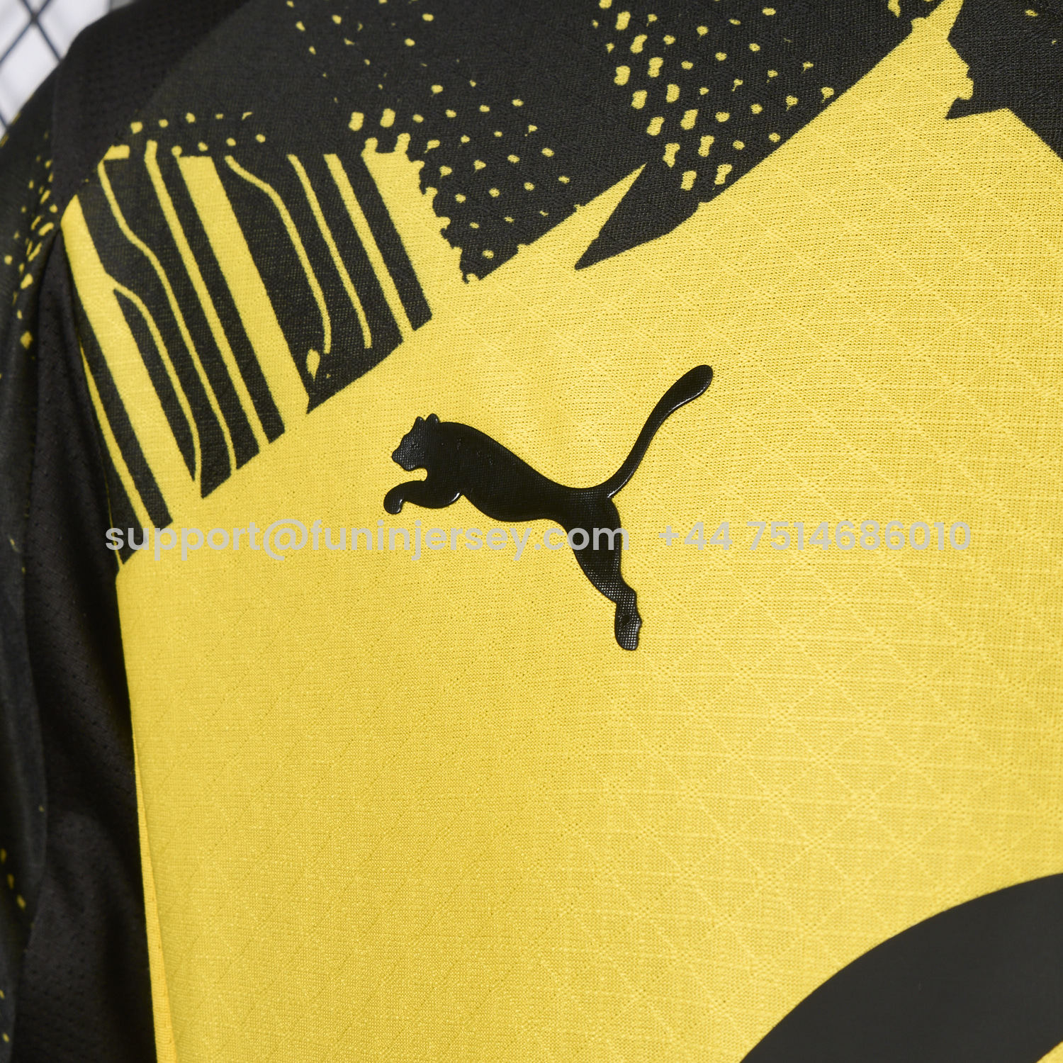 Funinjersey-Dortmund 25-26 Home Jersey With Chest Sponsor - Player Version
