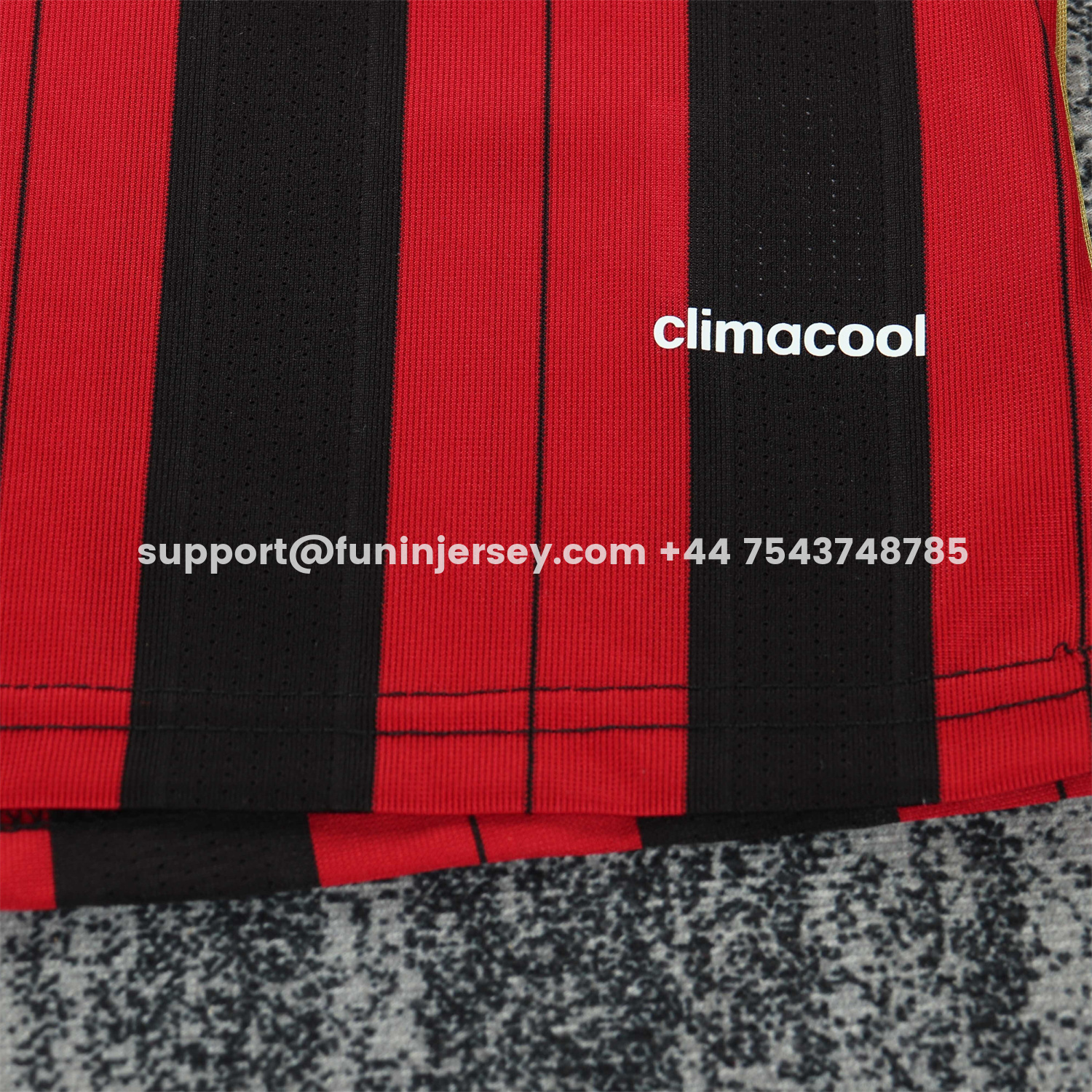 Funinjersey-Retro AC Milan 2013-14 Home Long Sleeves Kids Kit