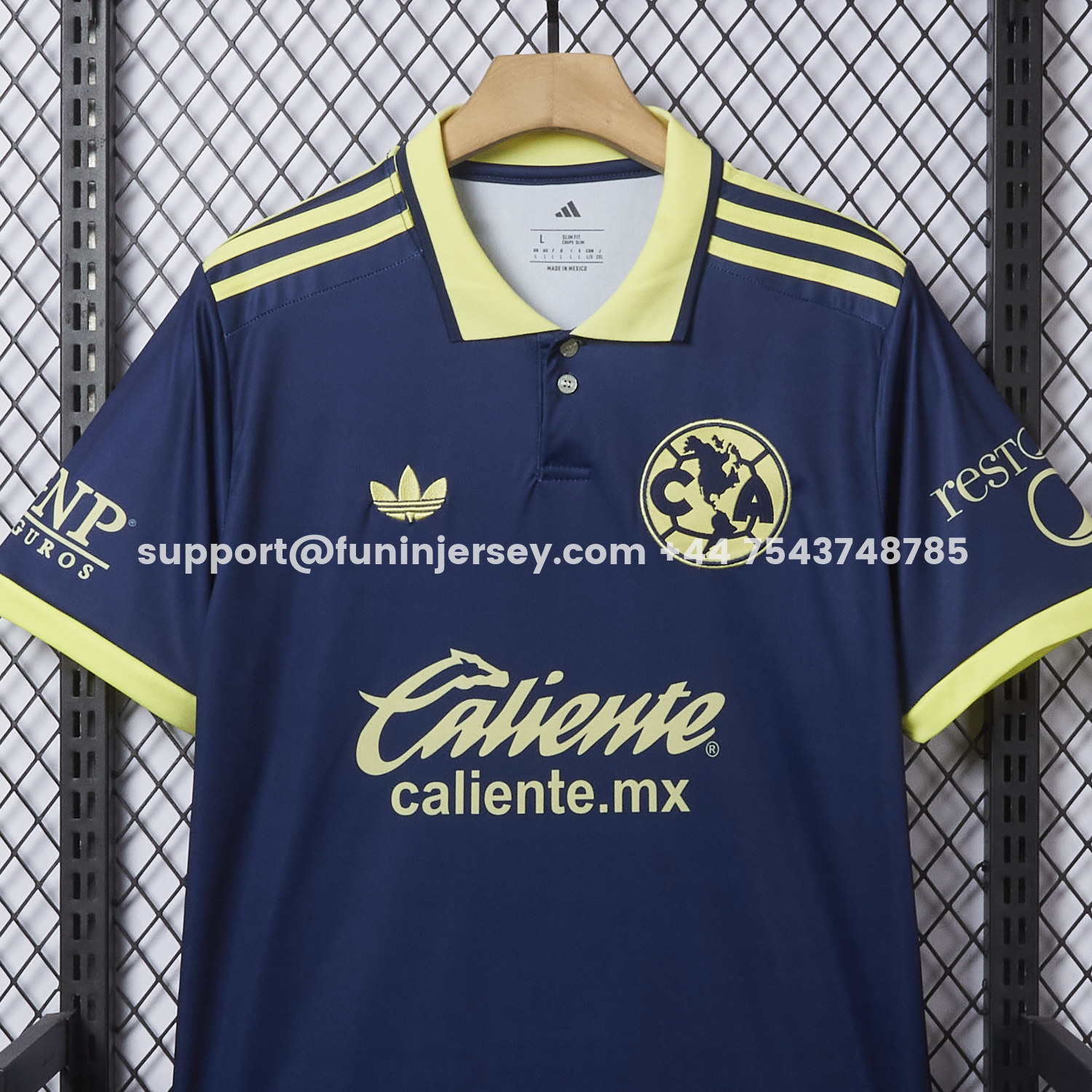 Funinjersey-Club América 26-27 Away Jersey - Fans Version