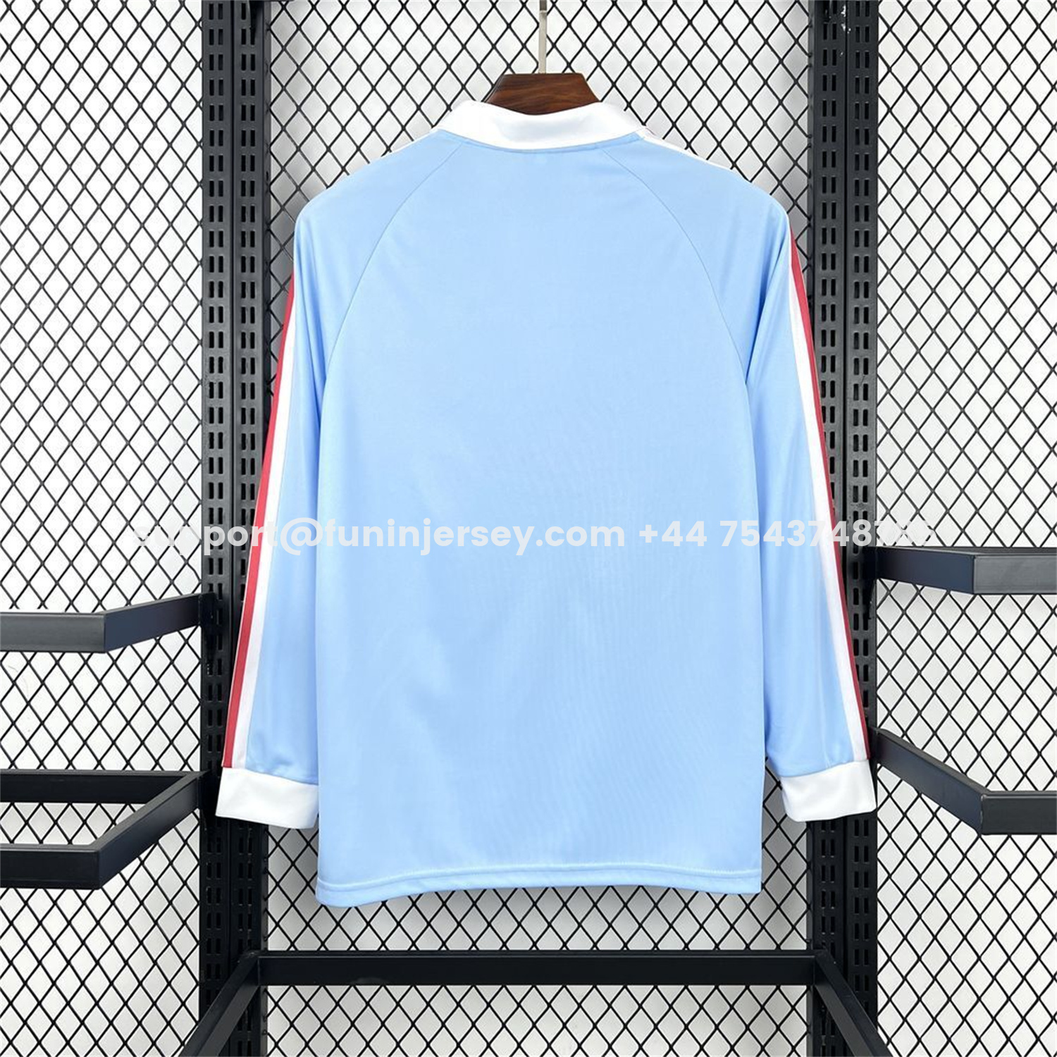 Funinjersey-France 2026 Rugby 120th Anniversary Commemorative Long Sleeves Jersey - Fans Version