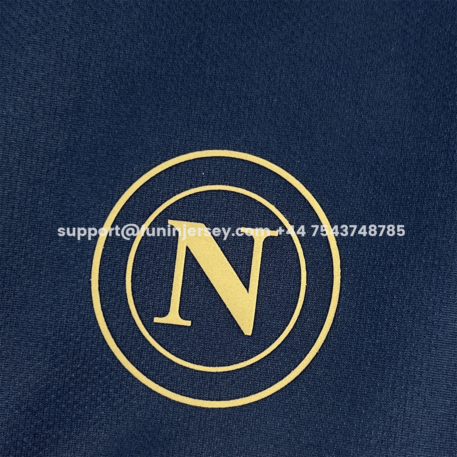 Funinjersey-Napoli 25-26 CocaCola Dark Blue Special Jersey - Fans Version