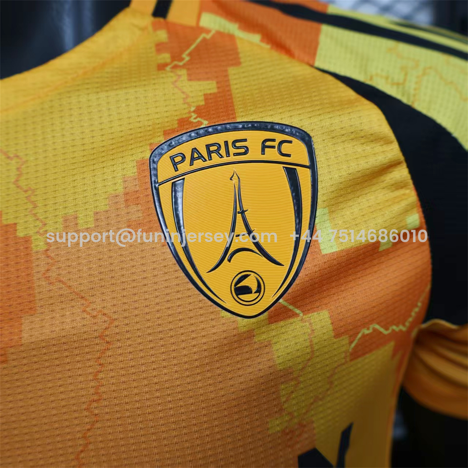 Funinjersey-Paris FC 25-26 Third Jersey - Player Version
