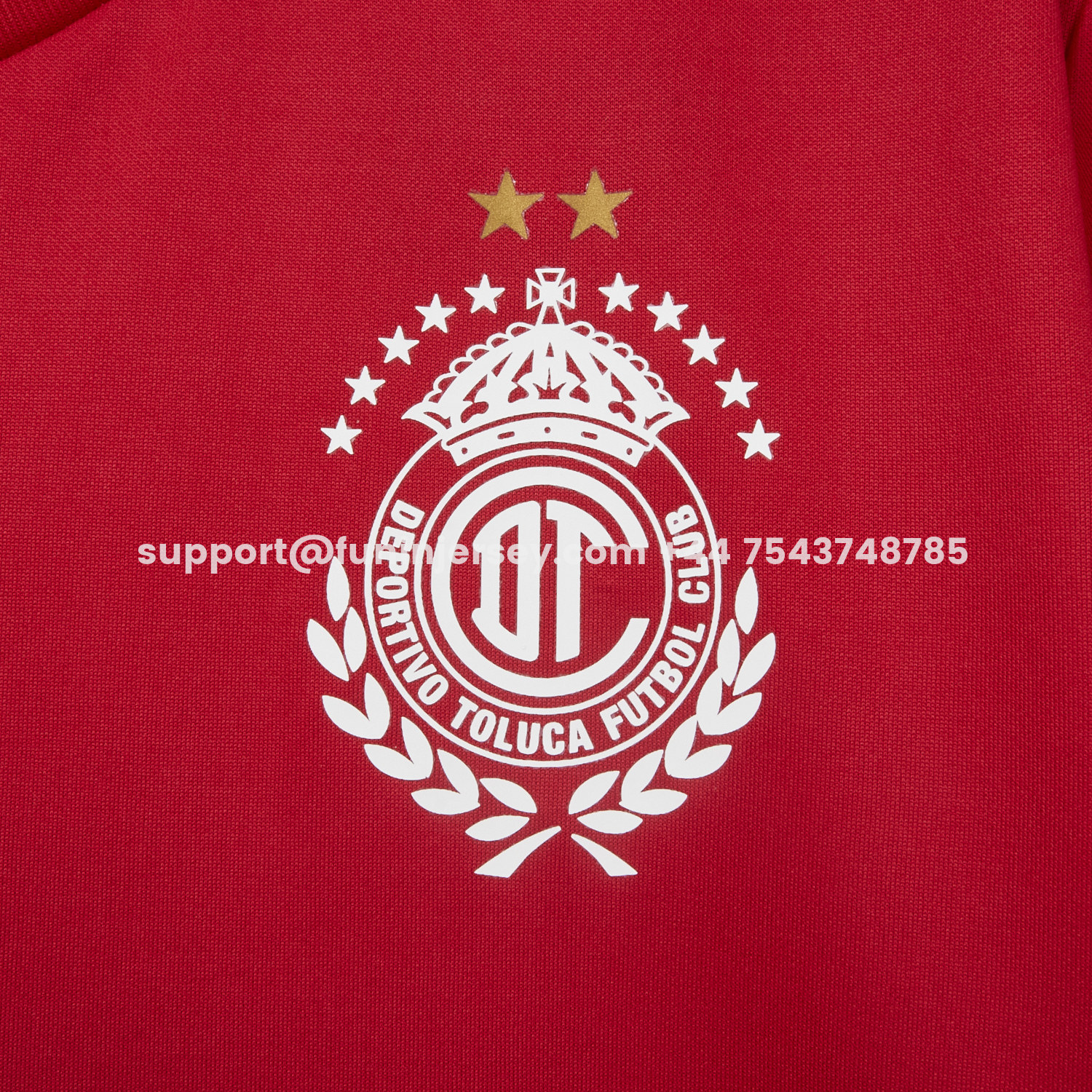 Funinjersey-Toluca 25-26 Red Champion Commemorative Jersey - Fans Version