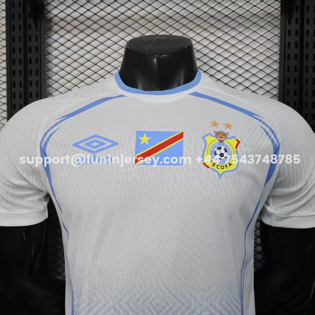 Funinjersey-Congo 2026 Away White Jersey - Player Version