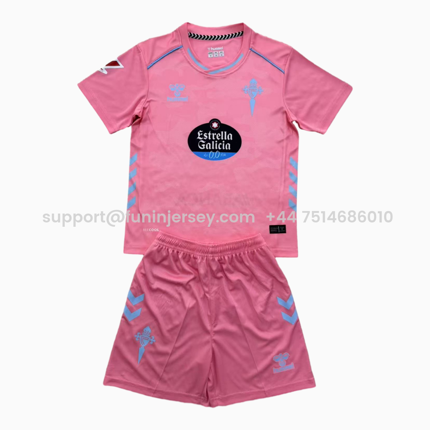 Funinjersey-Celta Vigo 25-26 Third Men's Adult Jersey Set - Fans Version