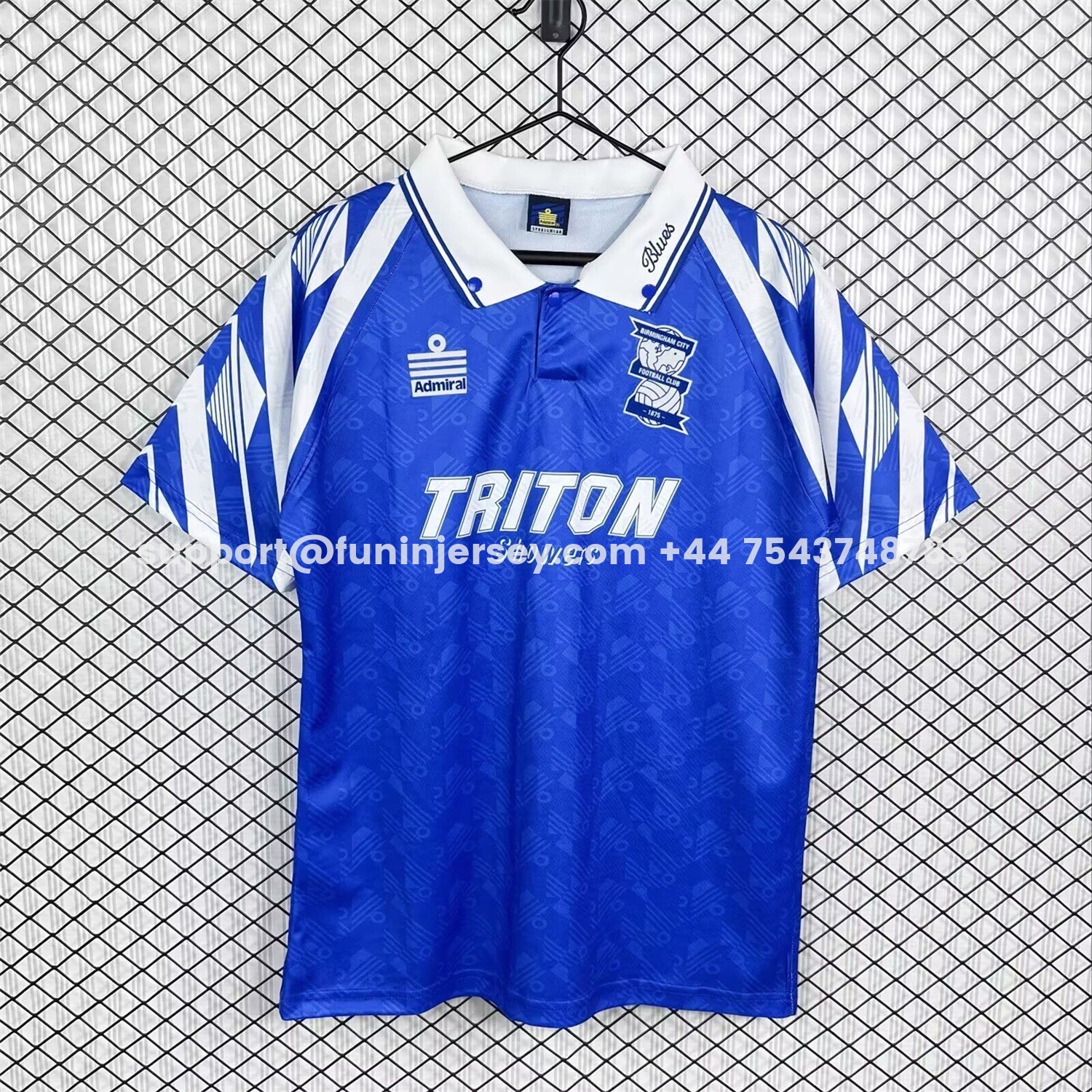 Funinjersey-Retro Birmingham City 1993-94 Home Jersey
