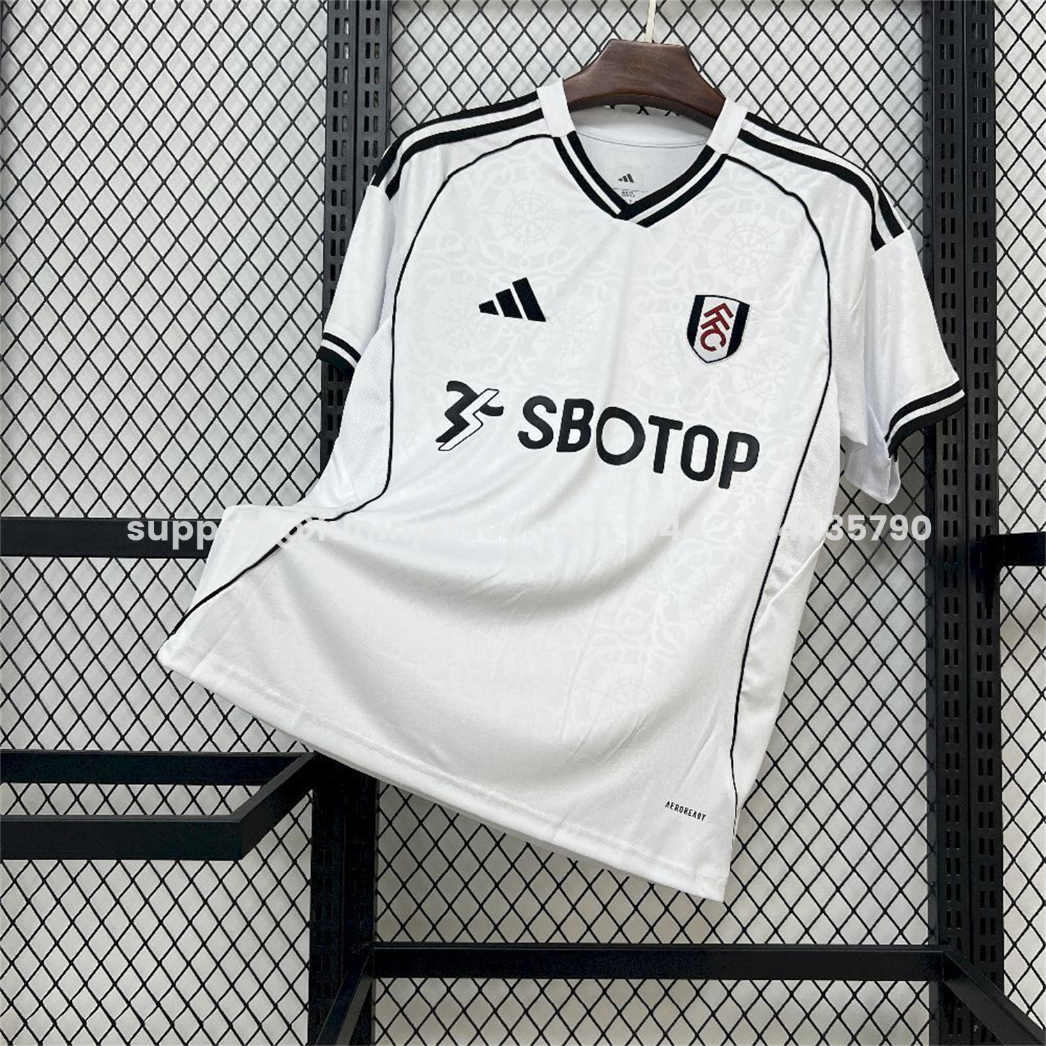 Funinjersey-Fulham 25-26 Home White Jersey - Fans Version