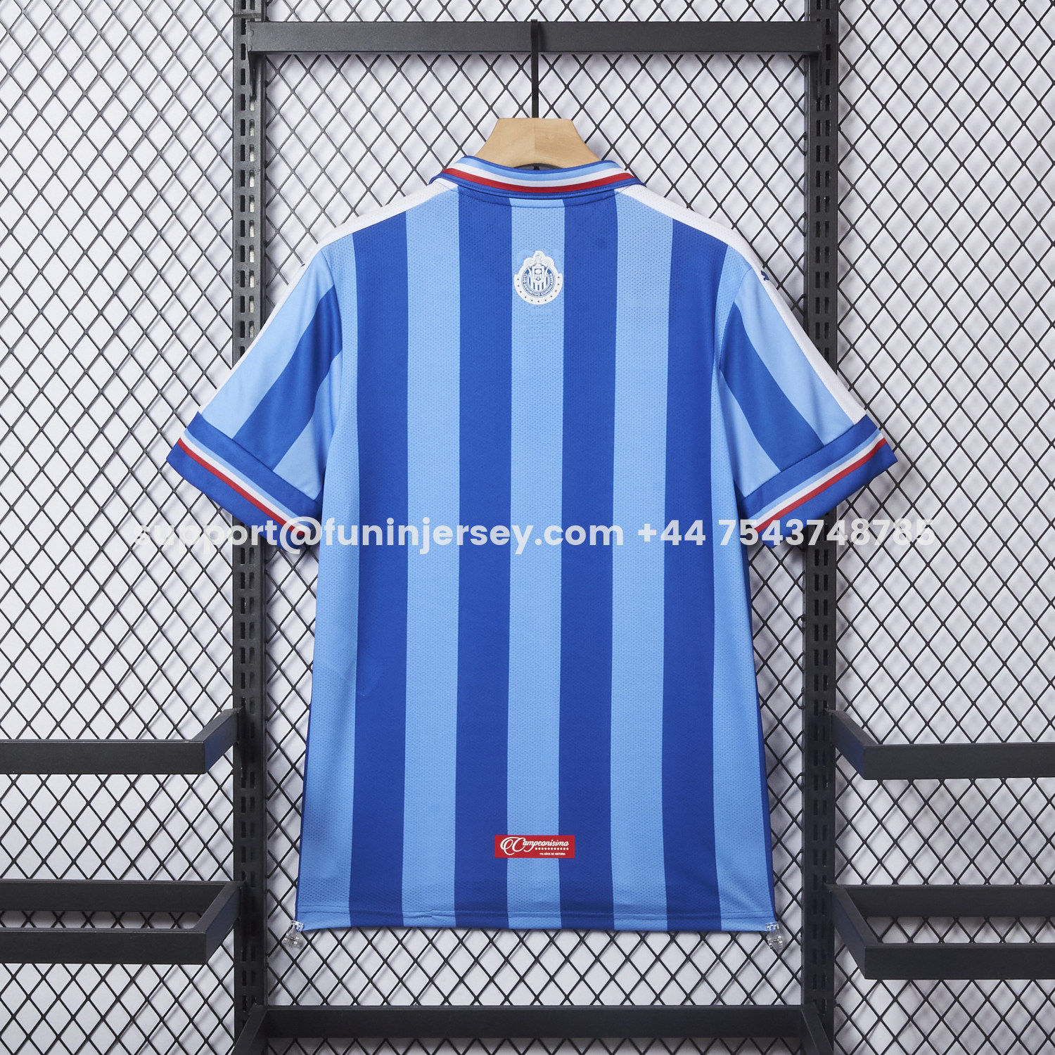 Funinjersey-Retro Chivas de Guadalajara 2016-17 110-Years Anniversary Away Jersey