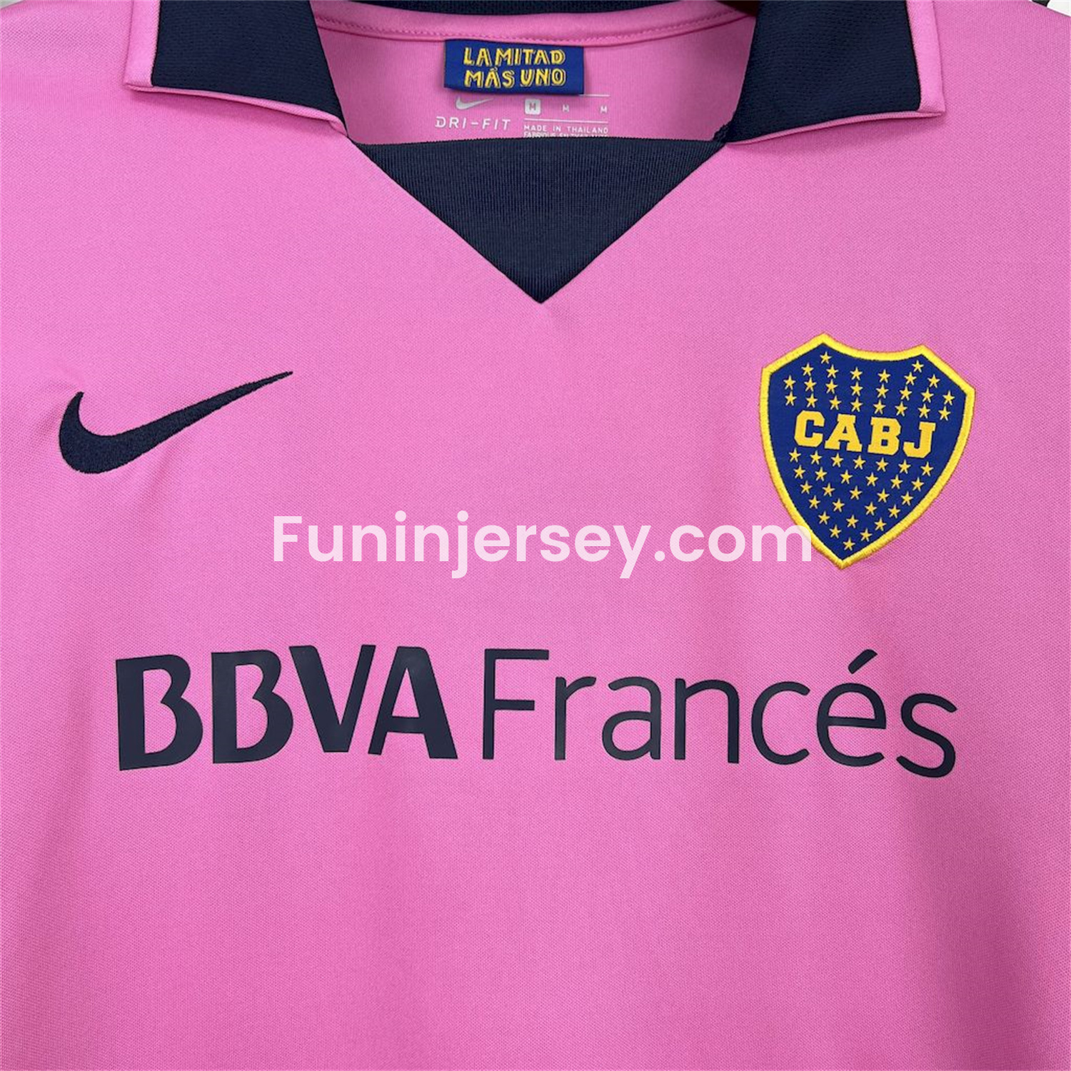 Funinjersey-Retro Boca Juniors 2013-14 Away Long Sleeves Jersey