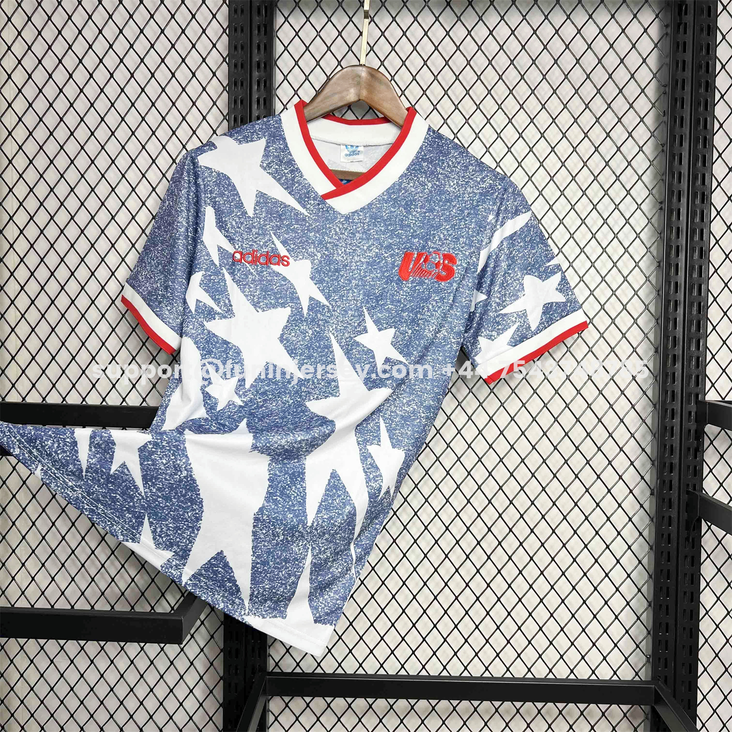 Funinjersey-Retro United States USA 1994 Away Stadium Jersey