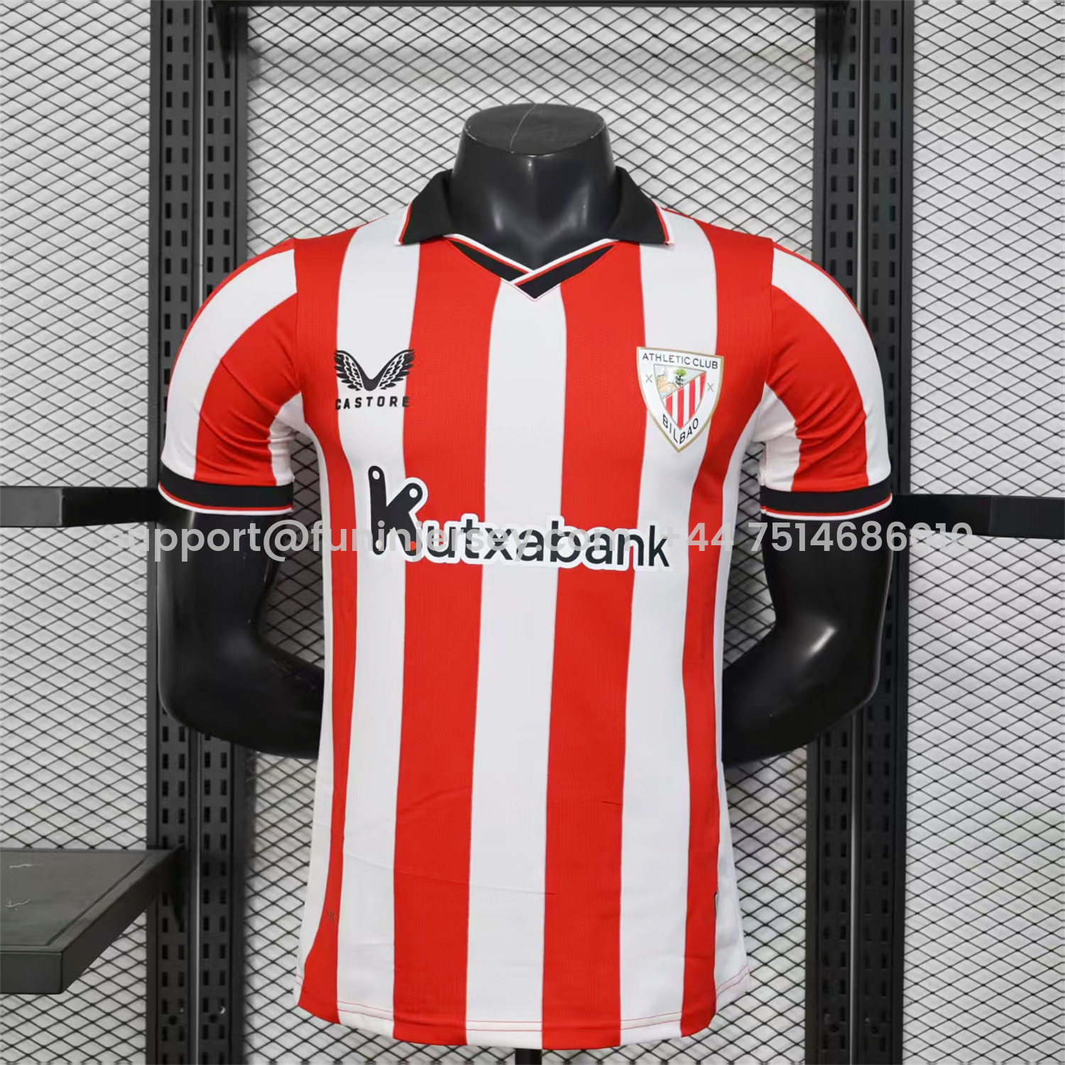 Funinjersey-Athletic Bilbao 25-26 Home Jersey - Player Version