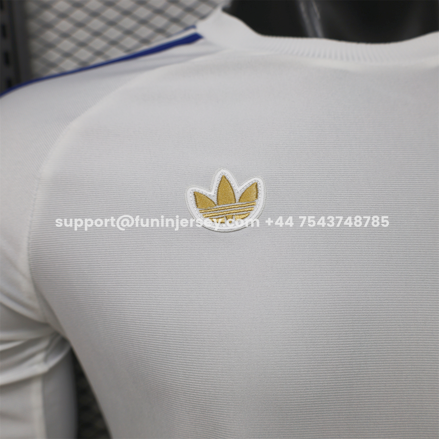 Funinjersey-Leeds United 25-26 Icon Travel Special White Long Sleeves Jersey - Player Version