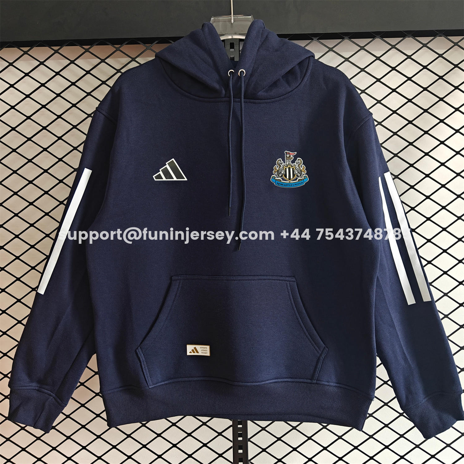 Funinjersey-Newcastle United 25-26 Home Unisex Pullover Hoodie