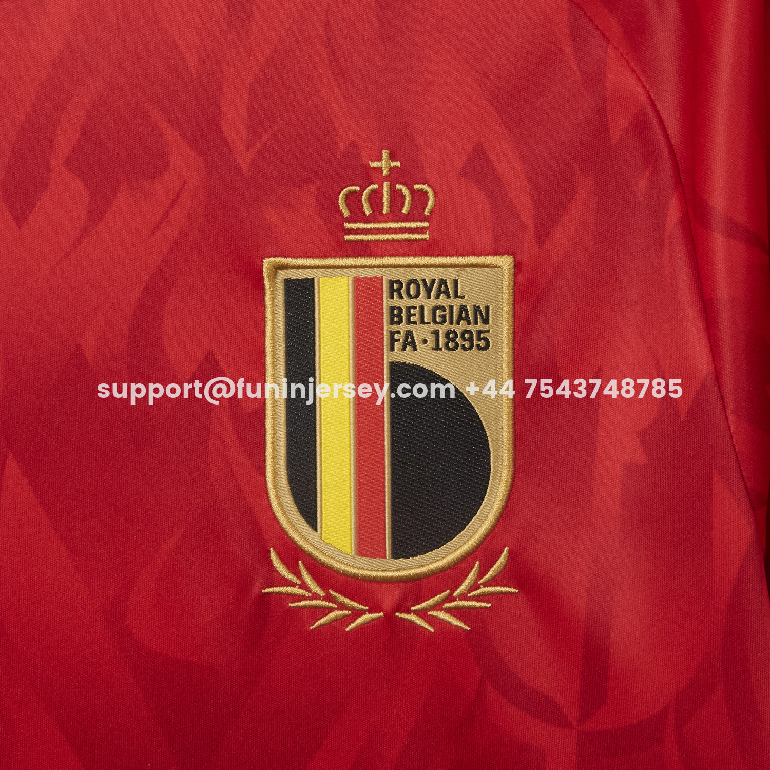 Funinjersey-Belgium 2026 Home Jersey - Fans Version