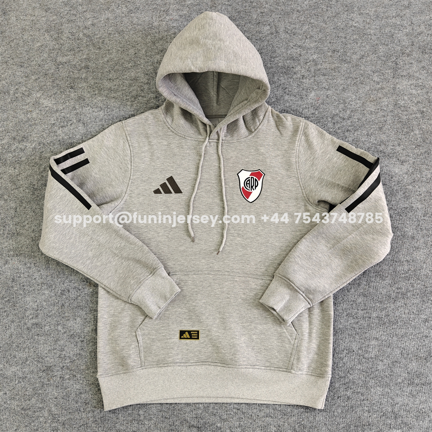 Funinjersey-River Plate 25-26 Home Unisex Pullover Hoodie