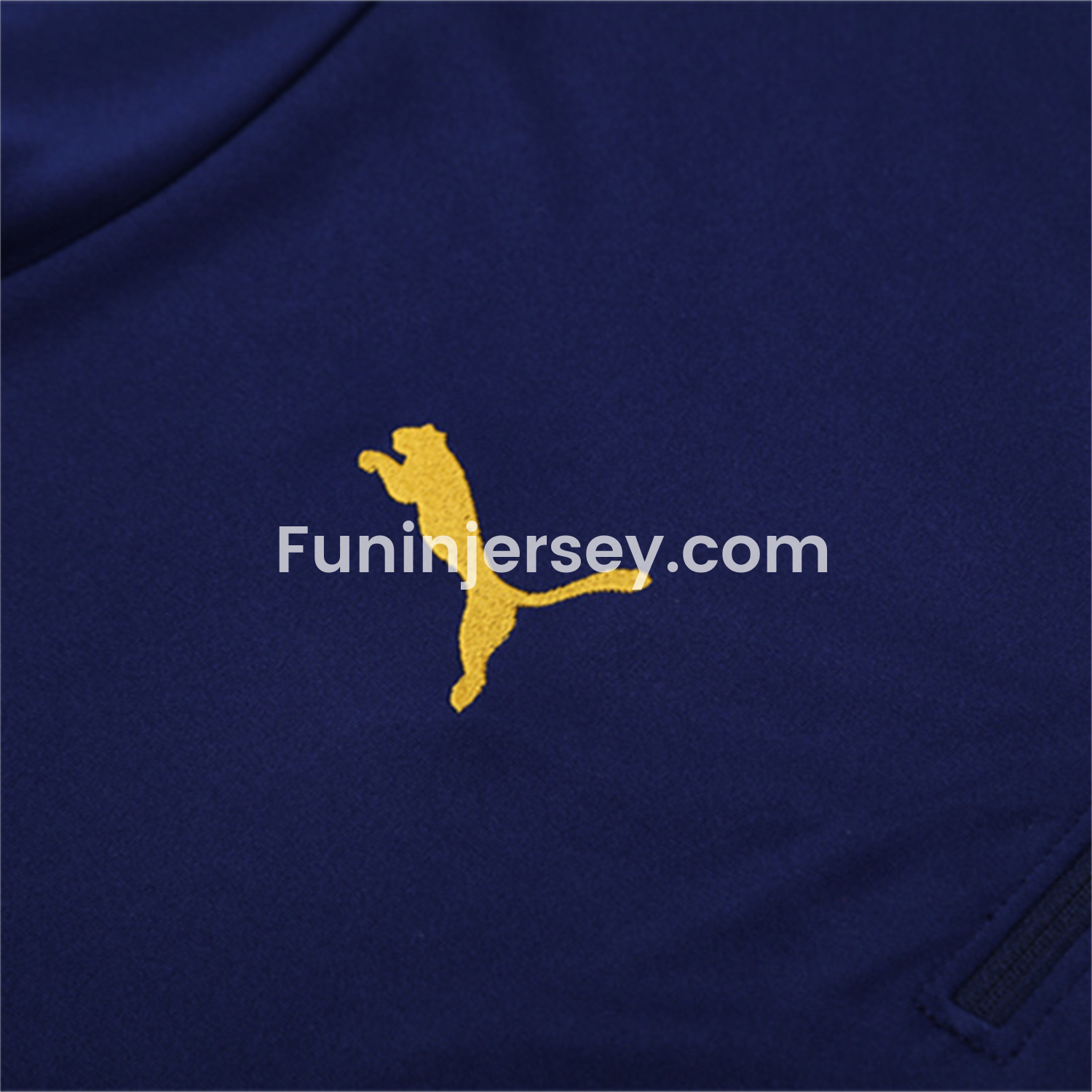 Funinjersey-Portugal 25-26 Kids Long Sleeve Training Set - Royal Blue