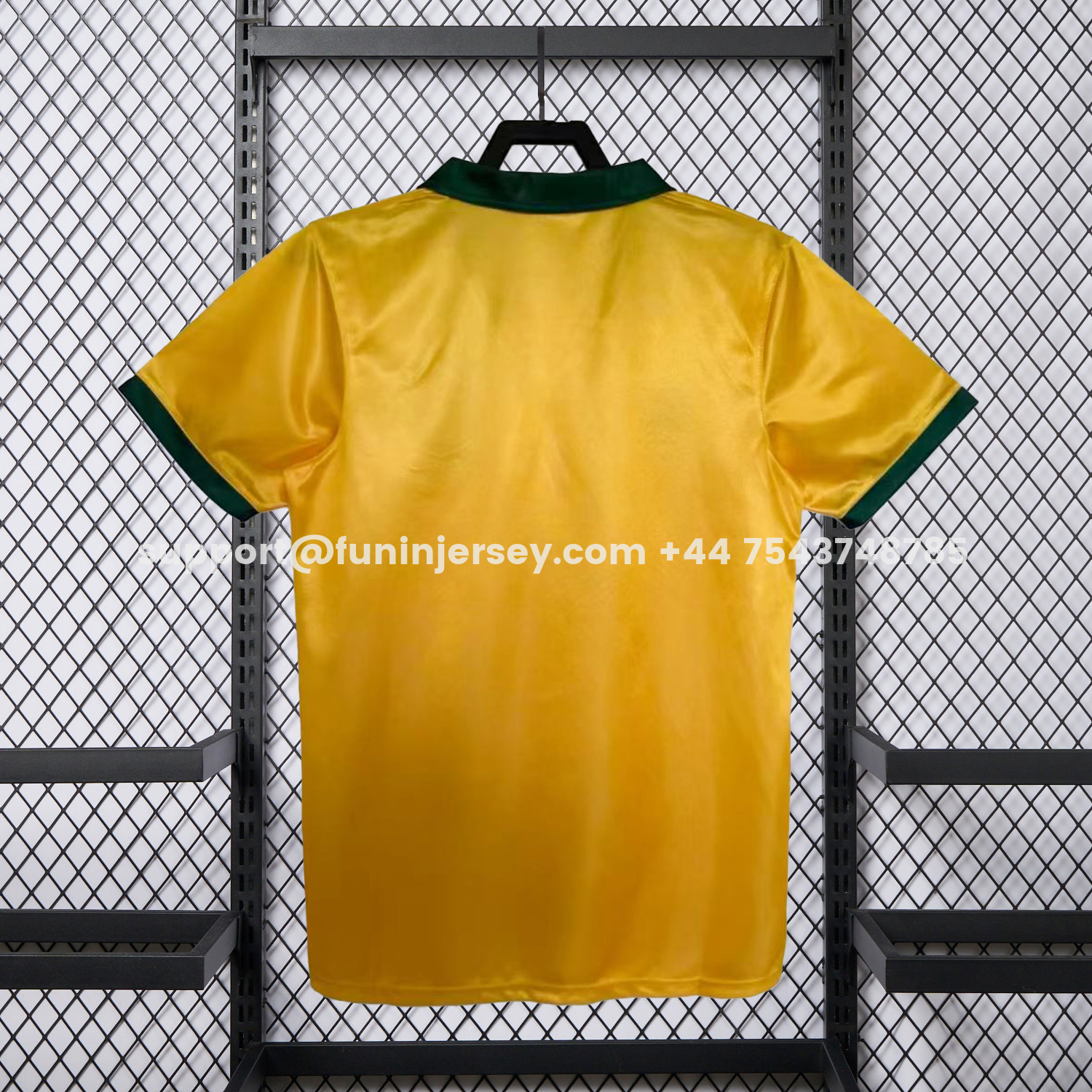 Funinjersey-Retro Brazil 1988 Home Jersey