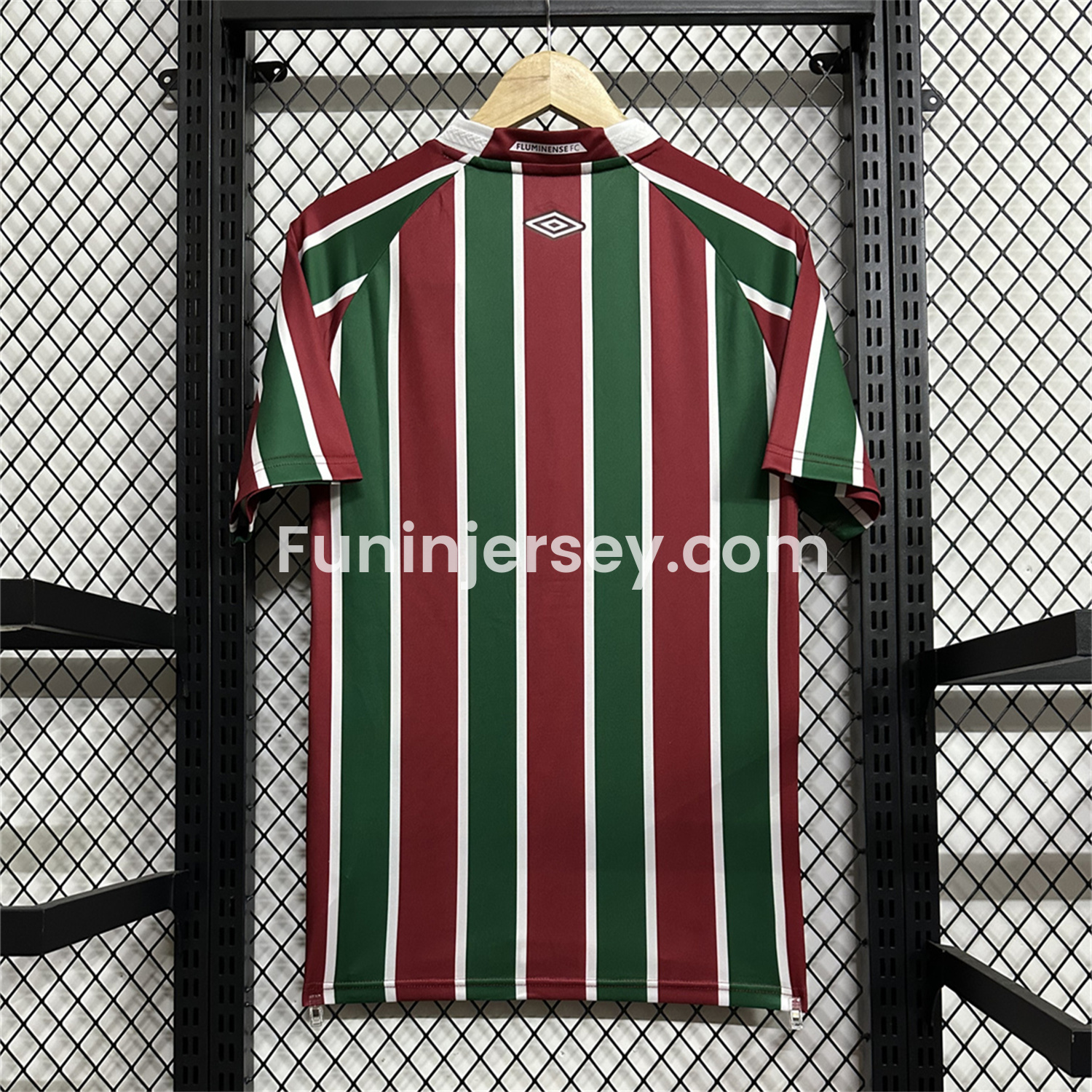Funinjersey-Fluminense 25-26 Home Jersey - Fans Version