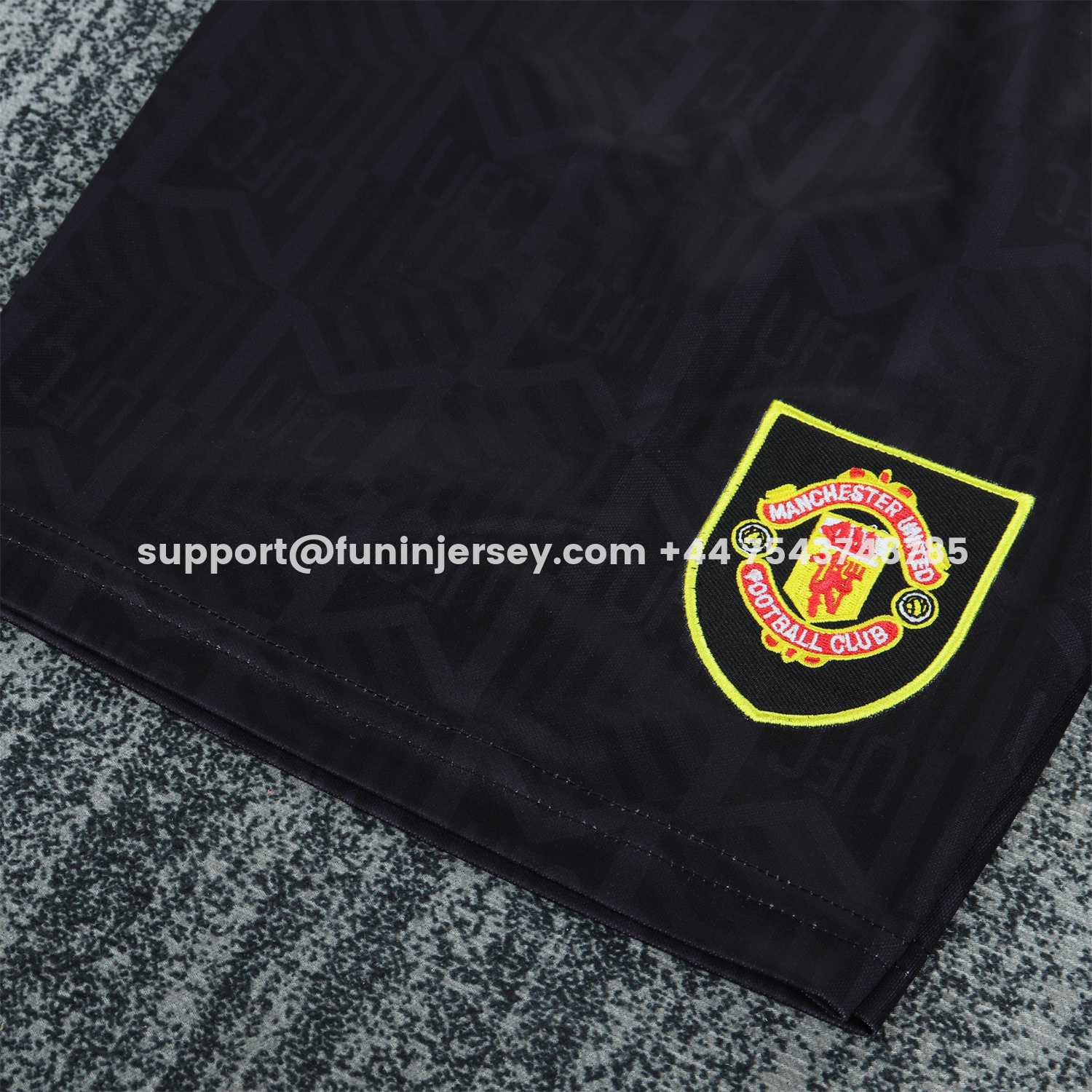 Funinjersey-Retro Manchester United 92-94 Away Kids Kit