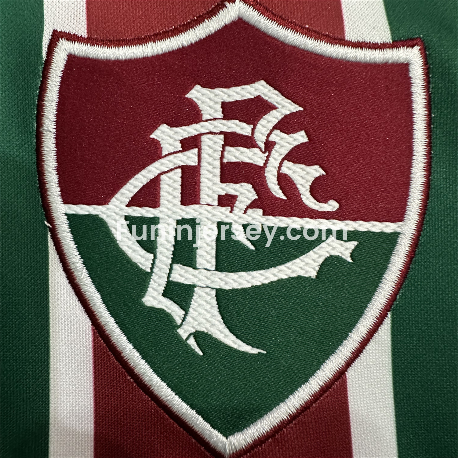 Funinjersey-Fluminense 25-26 Home Jersey - Fans Version