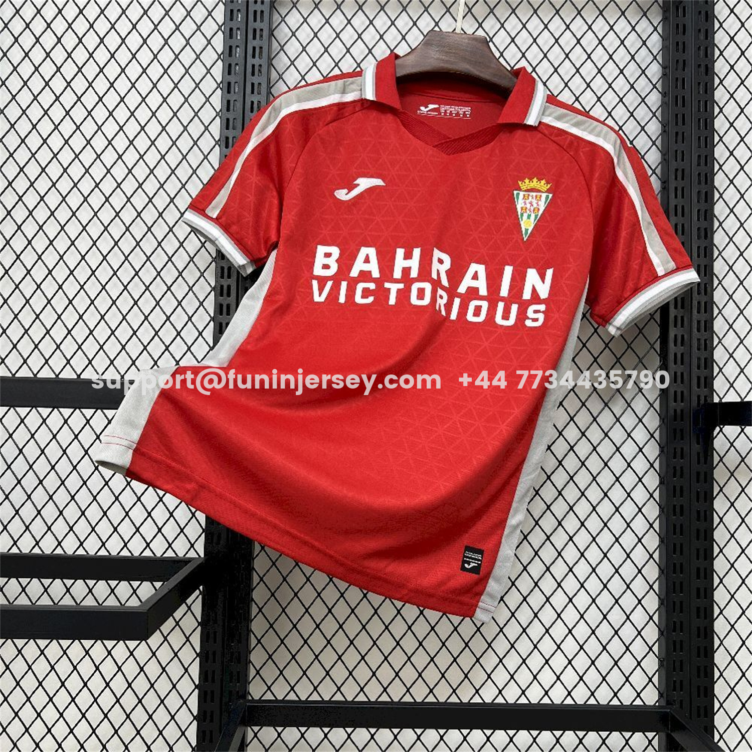 Funinjersey-Cordoba 25-26 Third Red Jersey - Fans Version