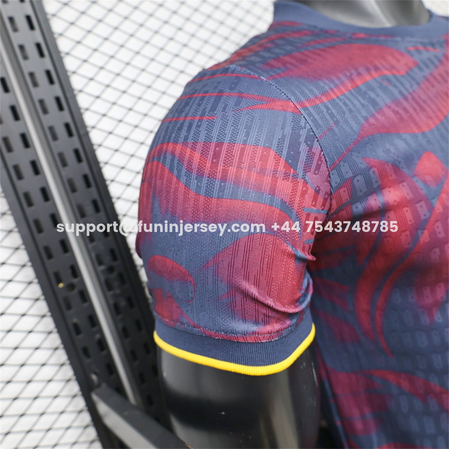 Funinjersey-Barcelona 26-27 Barça Indigo Bloom Special Jersey - Player Version