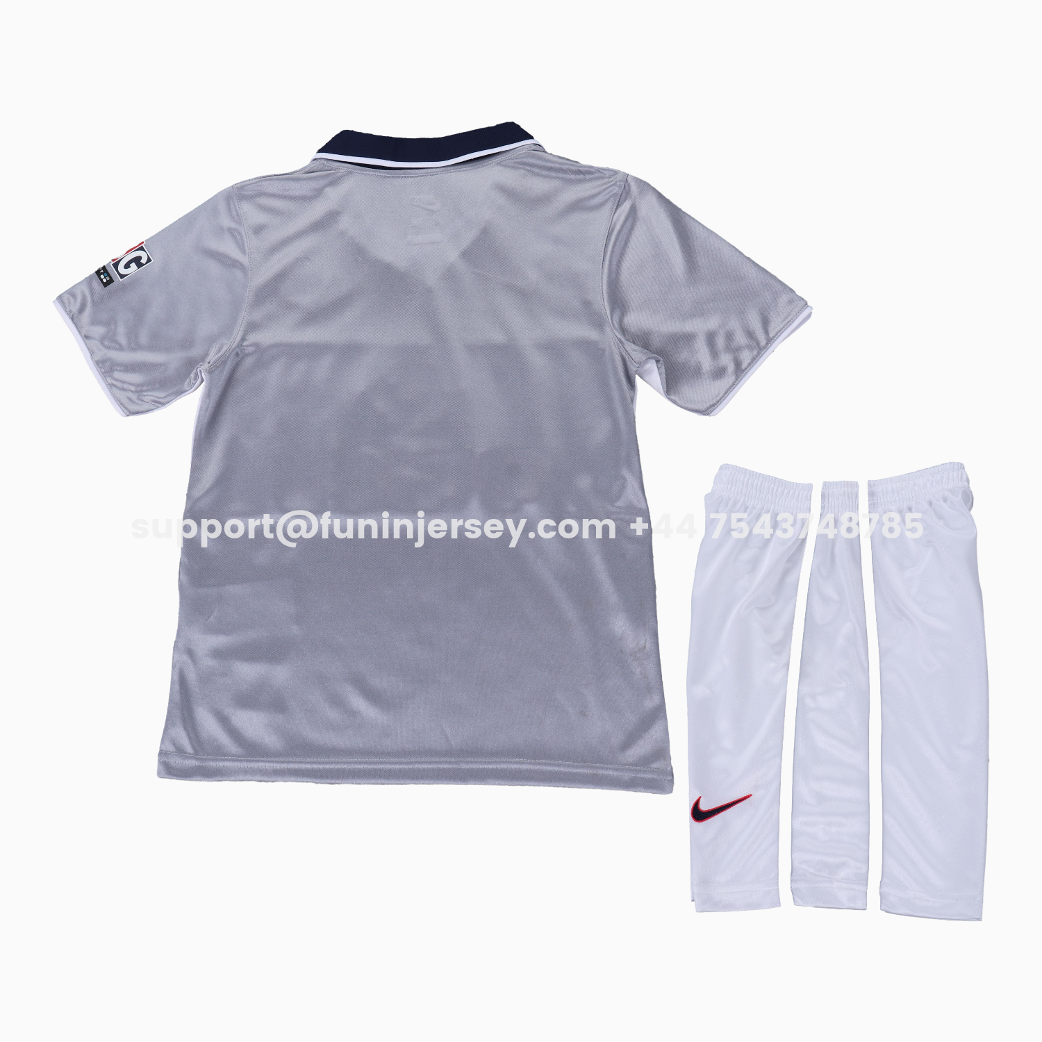 Funinjersey-Retro Paris Saint-Germain PSG 2000-01 Away Kids Kit