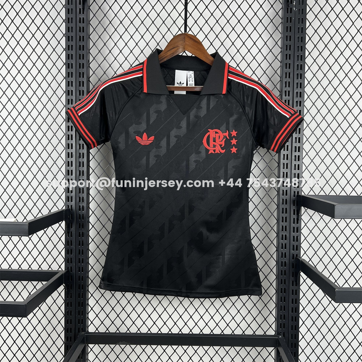 Funinjersey-Women's Flamengo 25-26 LFSTLR Black Special Jersey