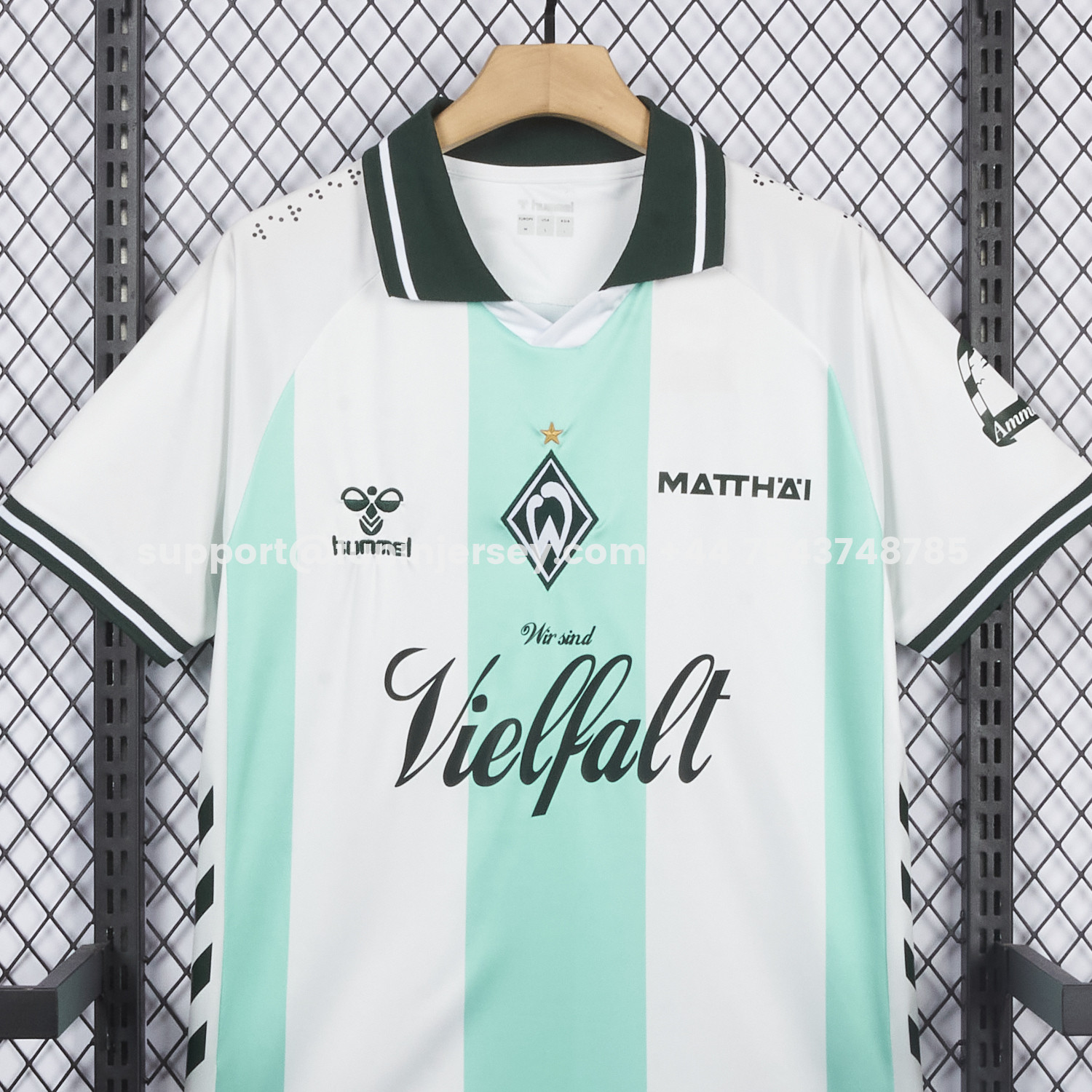 Funinjersey-Werder Bremen 25-26 Green And White Special Jersey - Fans Version