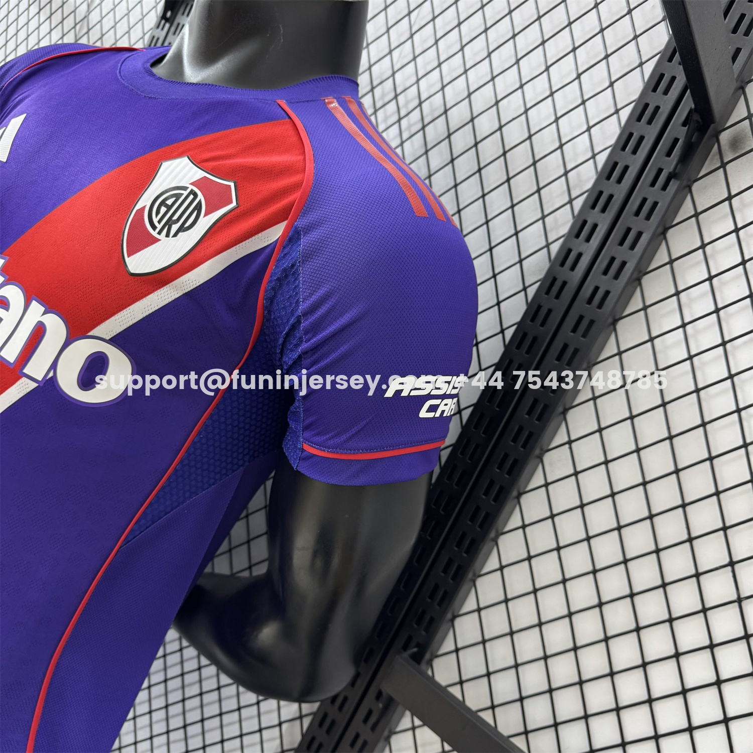 Funinjersey-River Plate 25-26 Purple Third Jersey - Player Version