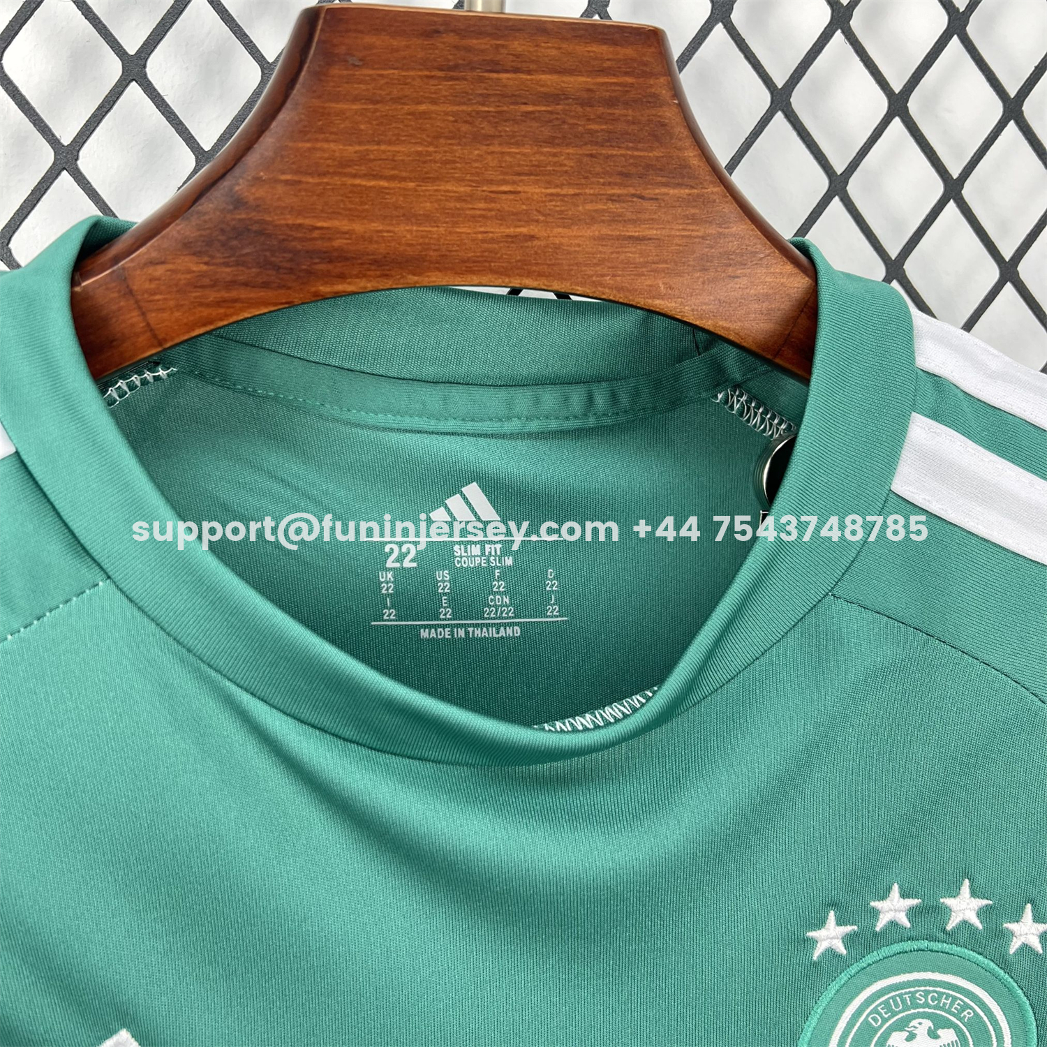 Funinjersey-Germany 2026 Goalkeeper Green Kids Kit
