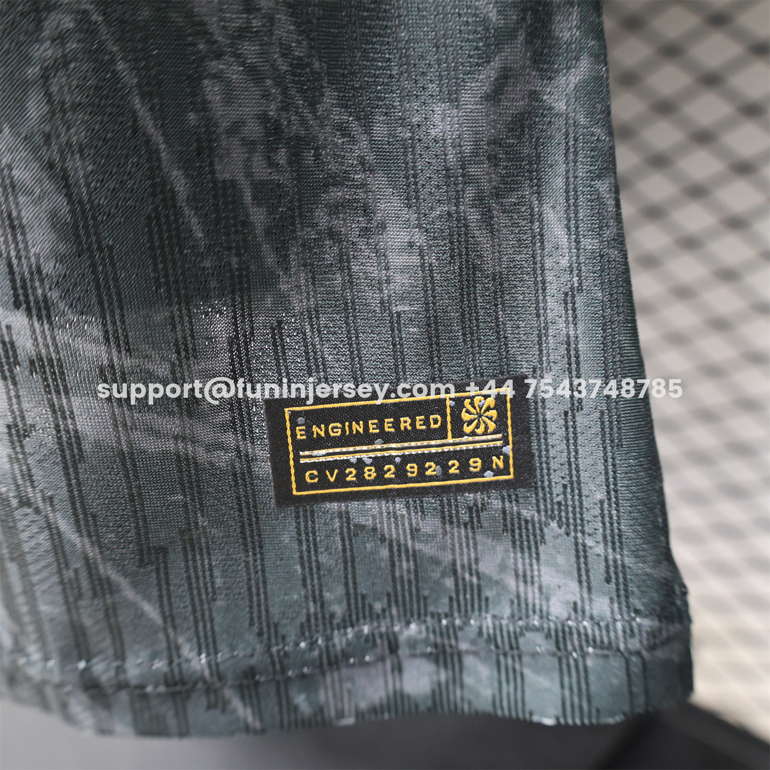 Funinjersey-Barcelona 25-26 Grey And Black Special Jersey - Player Version