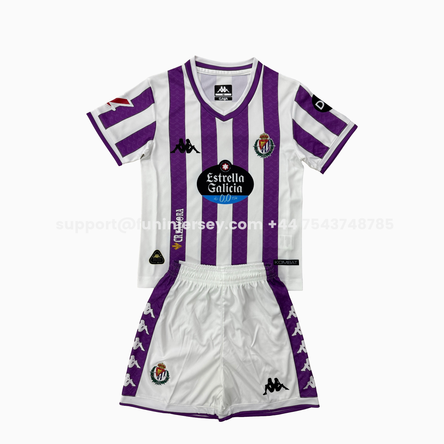 Funinjersey-Valladolid 25-26 Home Men's Adult Jersey Set - Fans Version
