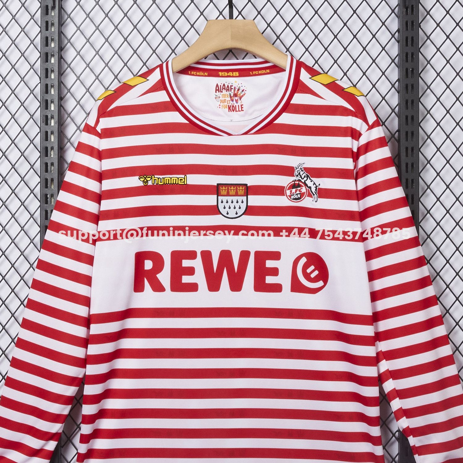 Funinjersey-Köln 25-26 Carnival Special Long Sleeves Jersey - Fans Version