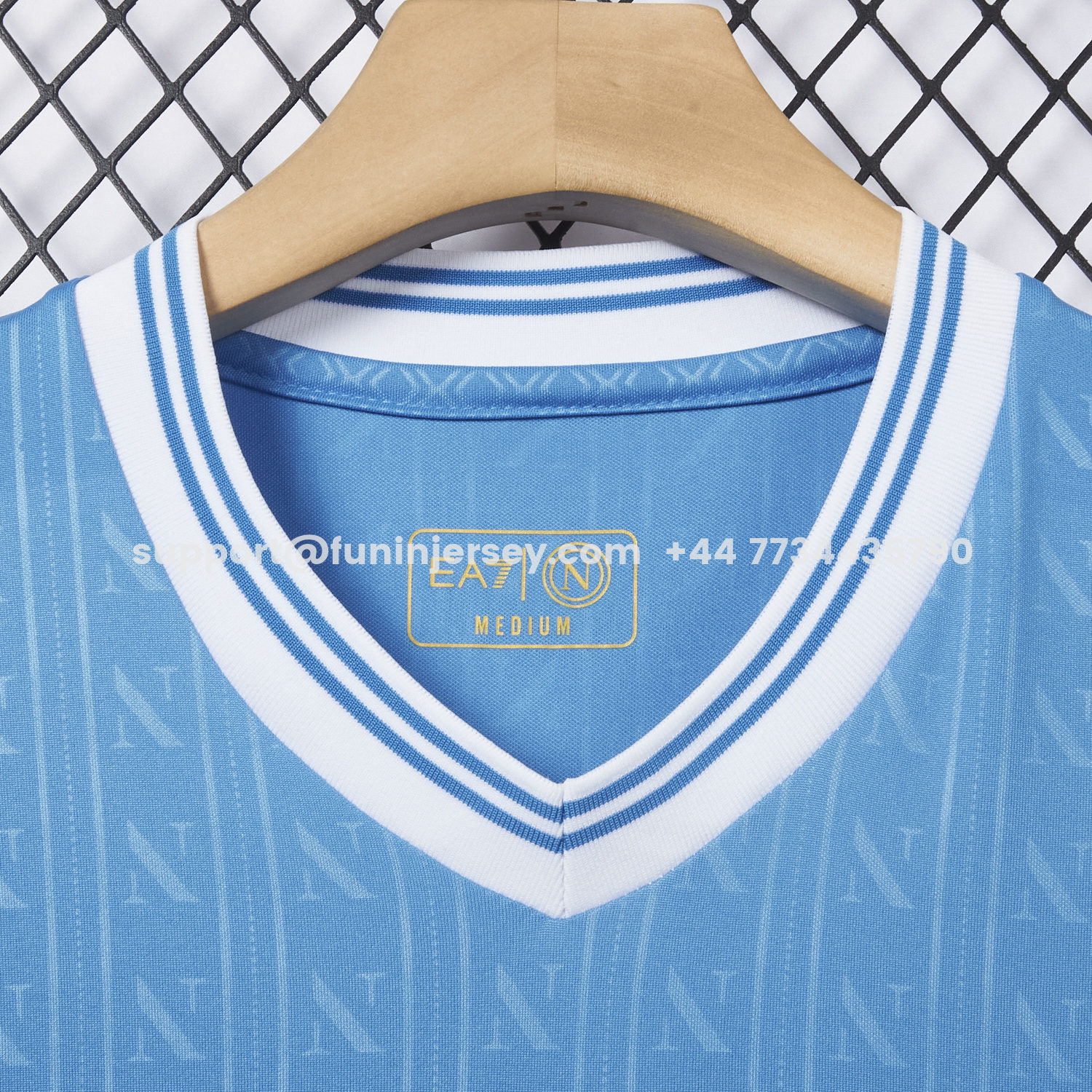 Funinjersey-Napoli 25-26 European Home Blue Jersey - Fans Version