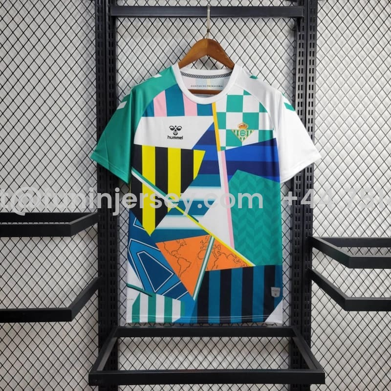 Funinjersey-Real Betis 2024 Spring Festival Pre-match Jersey - Fans Version