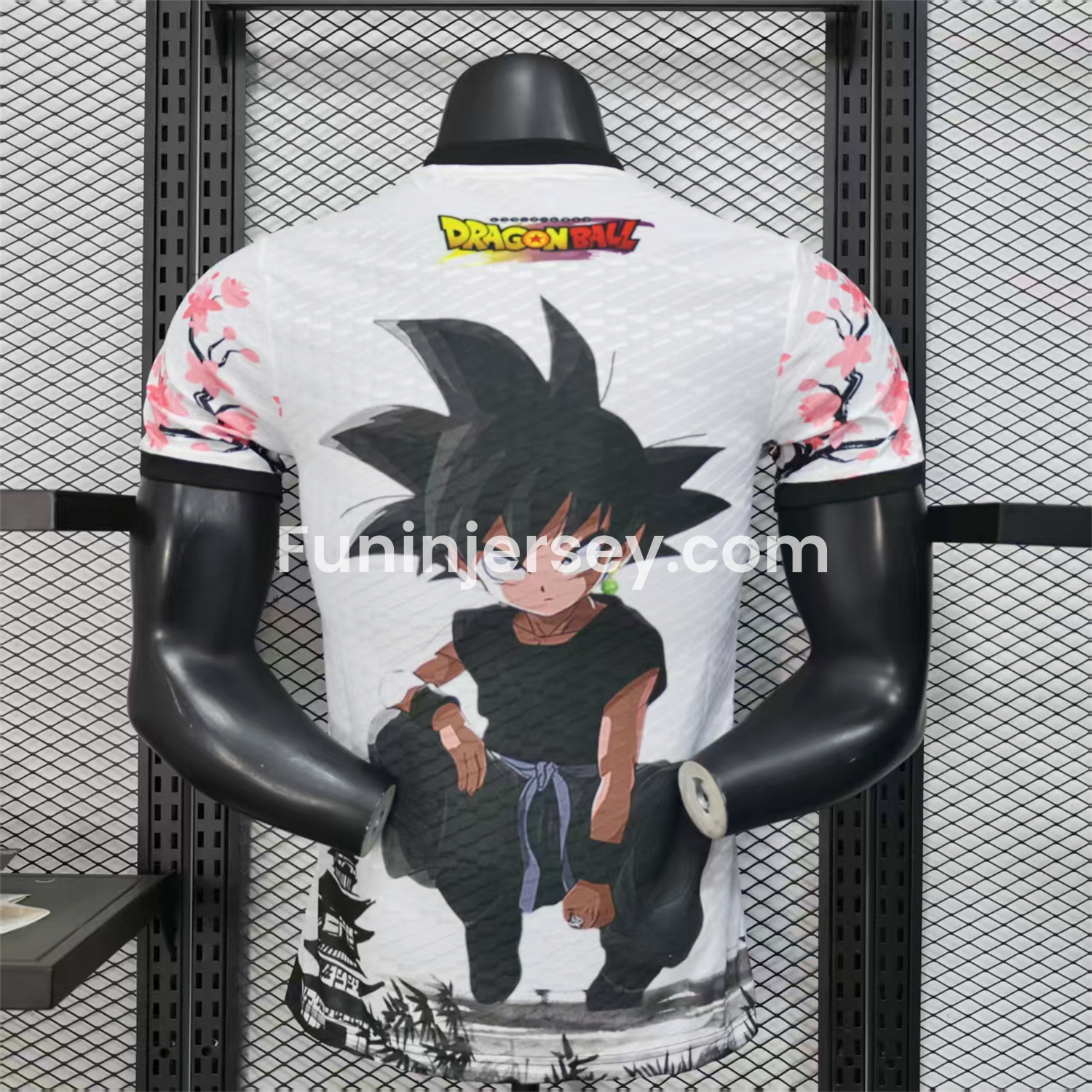 Funinjersey-Japan 25-26 Dragon Ball Little Goku White Special Jersey - Player Version