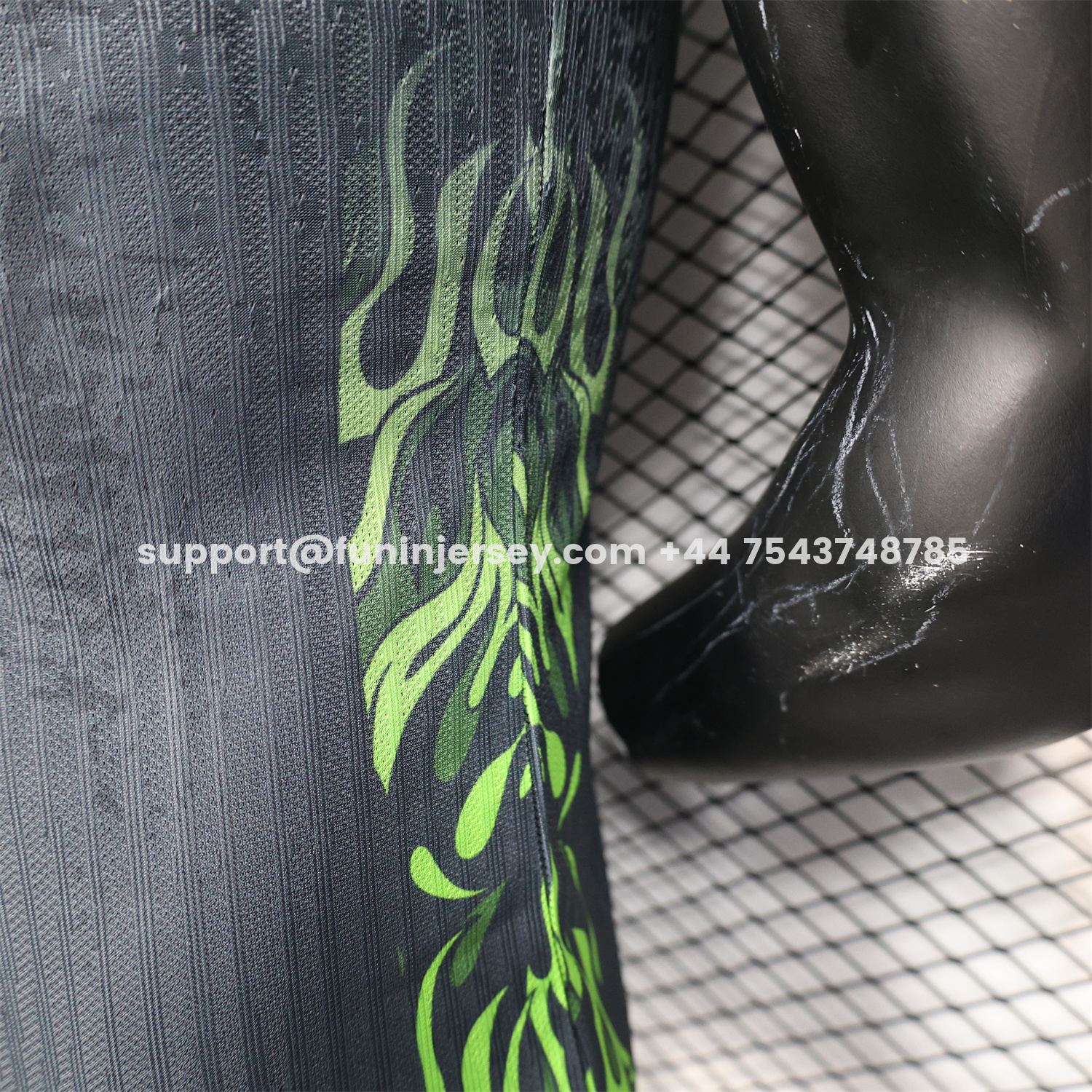 Funinjersey-Brazil 2025 Green Fire Black Special Edition Jersey - Player Version