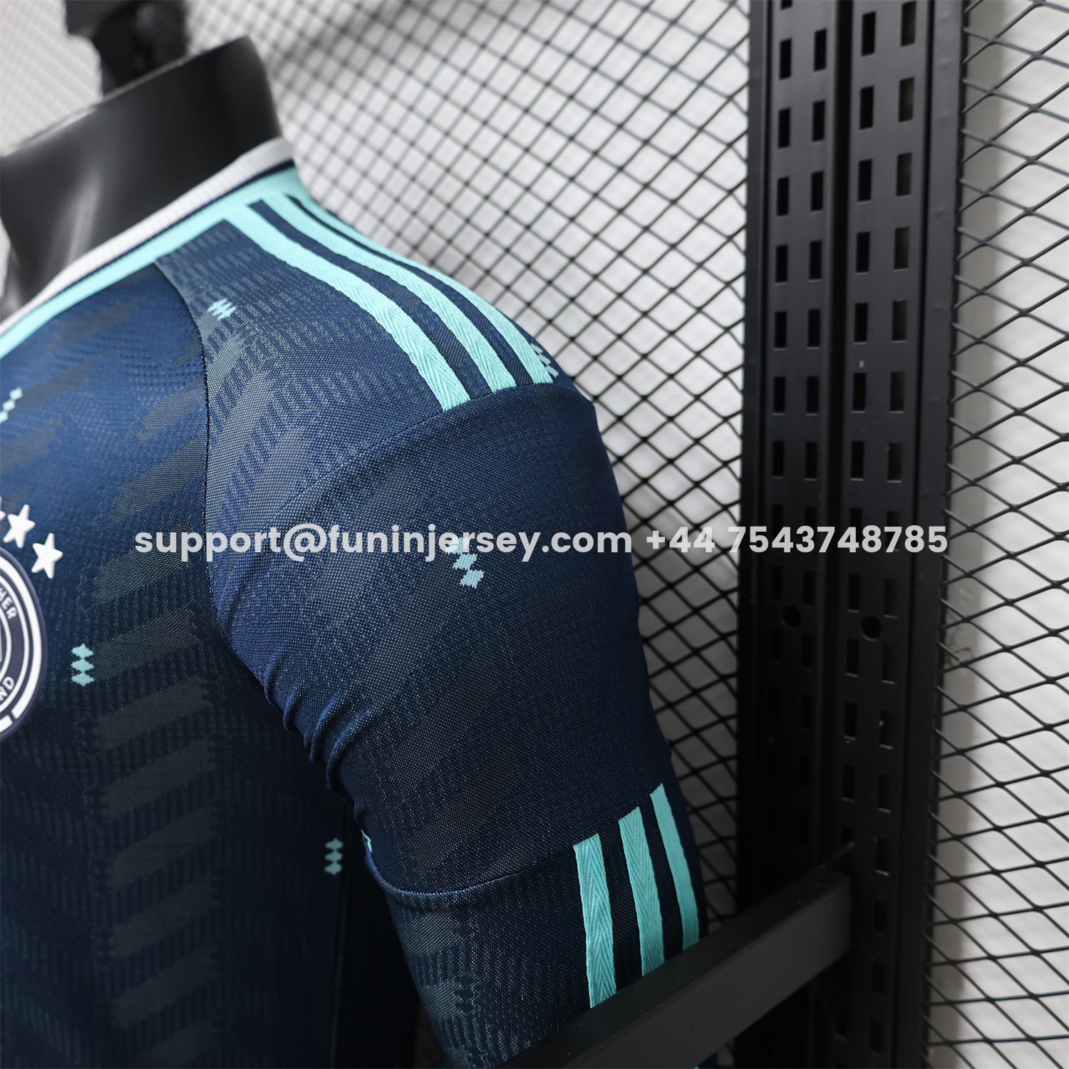 Funinjersey-Germany 2026 Away Long Sleeves Jersey - Player Version