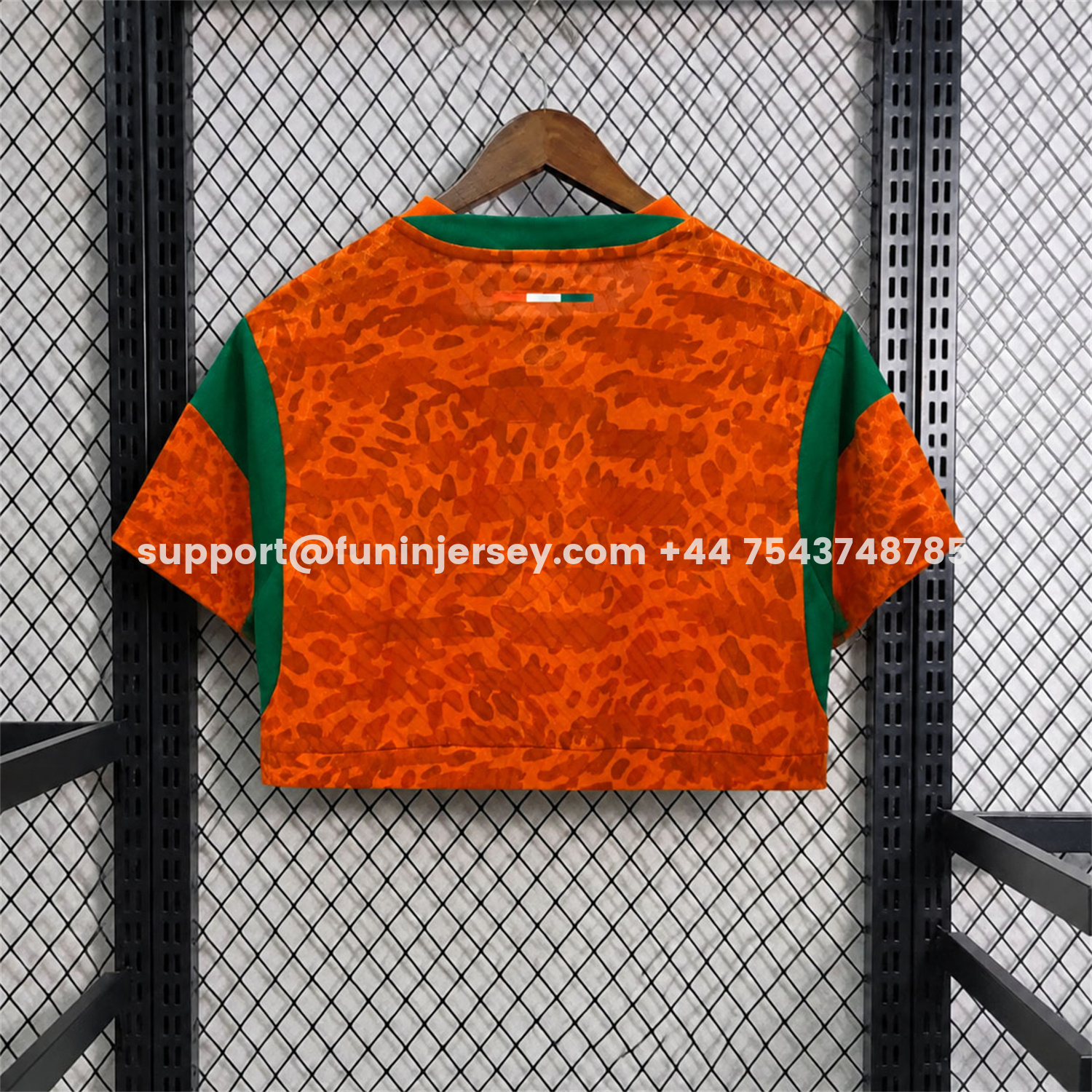 Funinjersey-Women's Ivory Coast 2026 Home Cropped Jersey - Player Version
